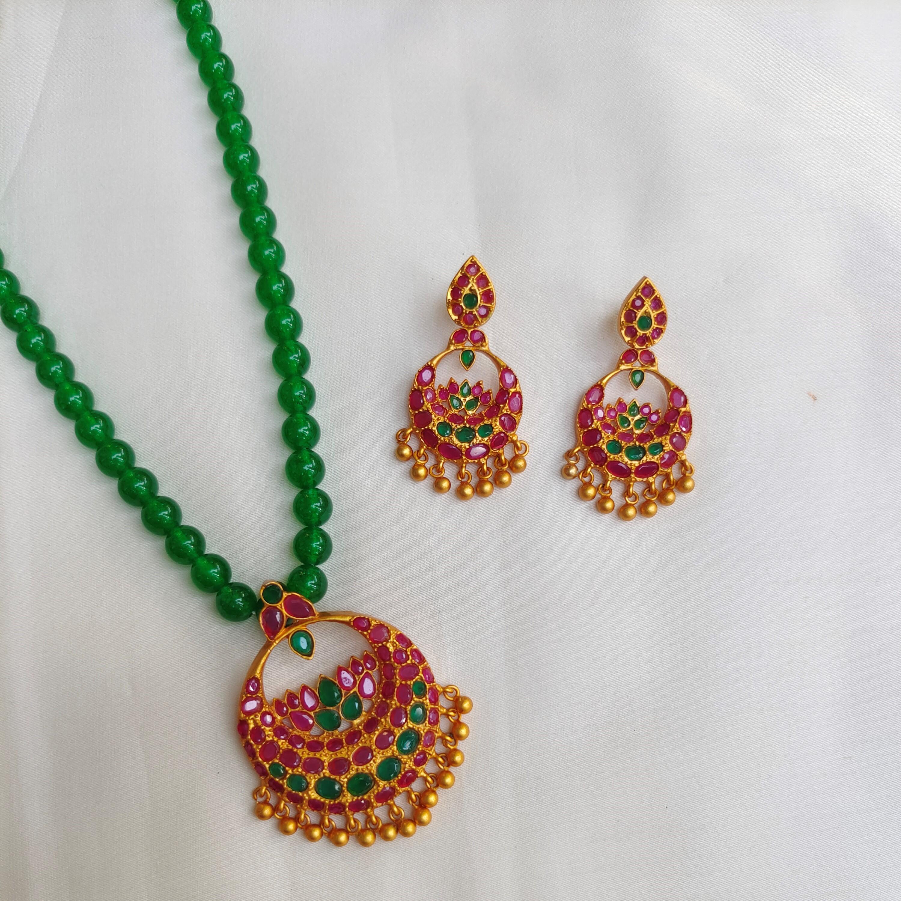 Sakshi Temple Necklace Set