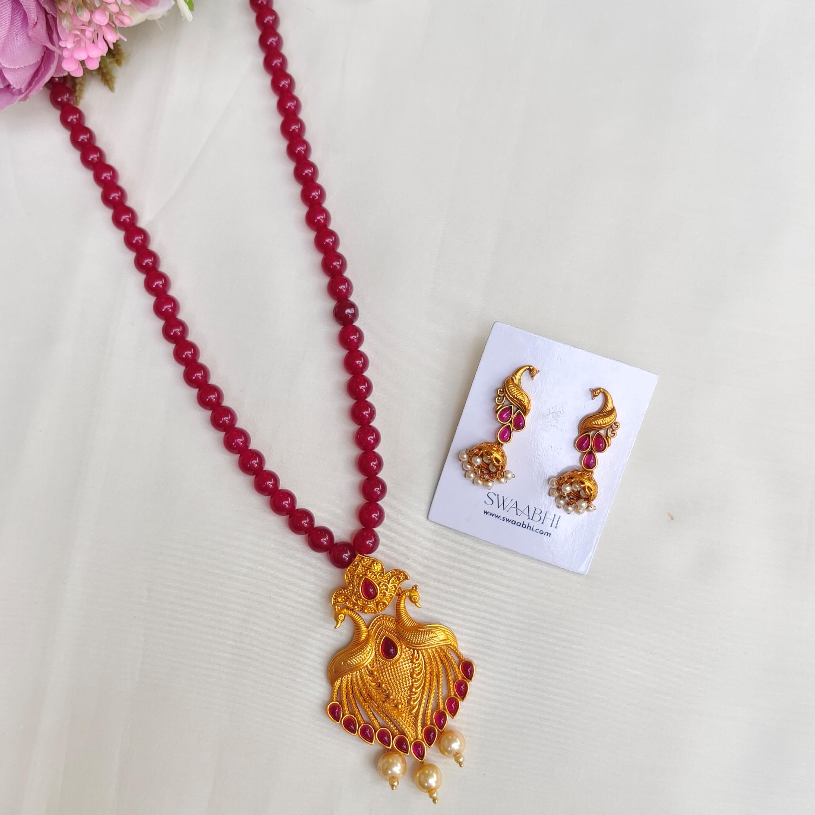 Mayura Temple Necklace