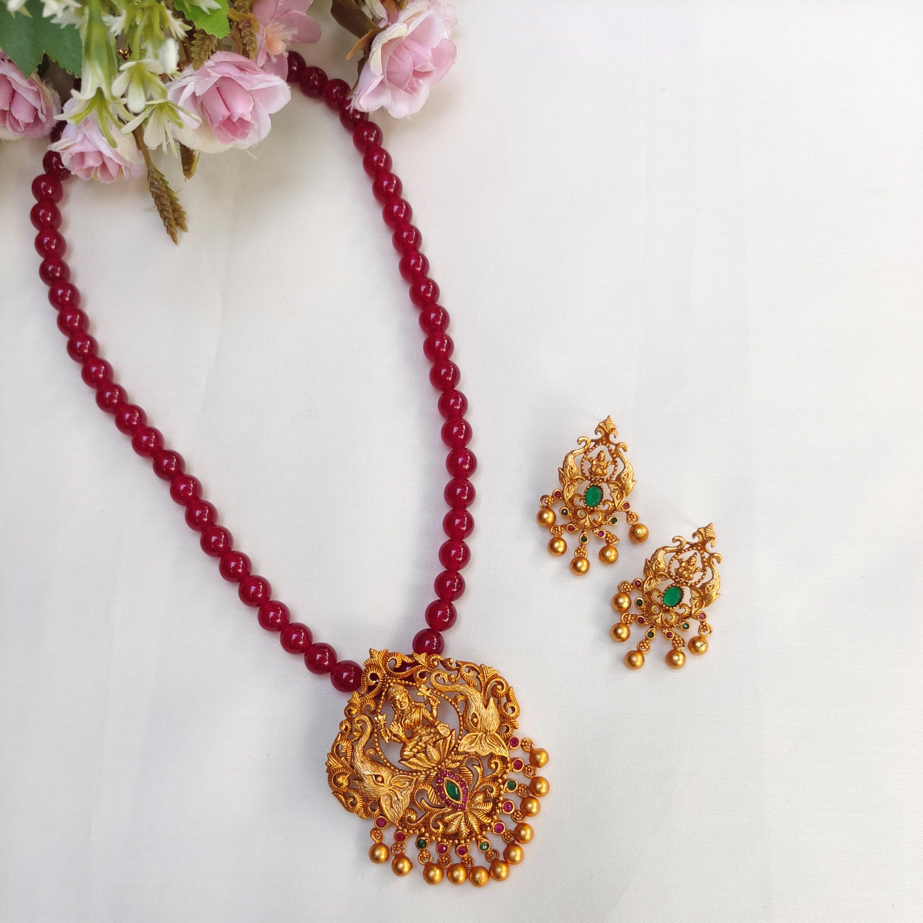 Vidya Temple Pendant Necklace