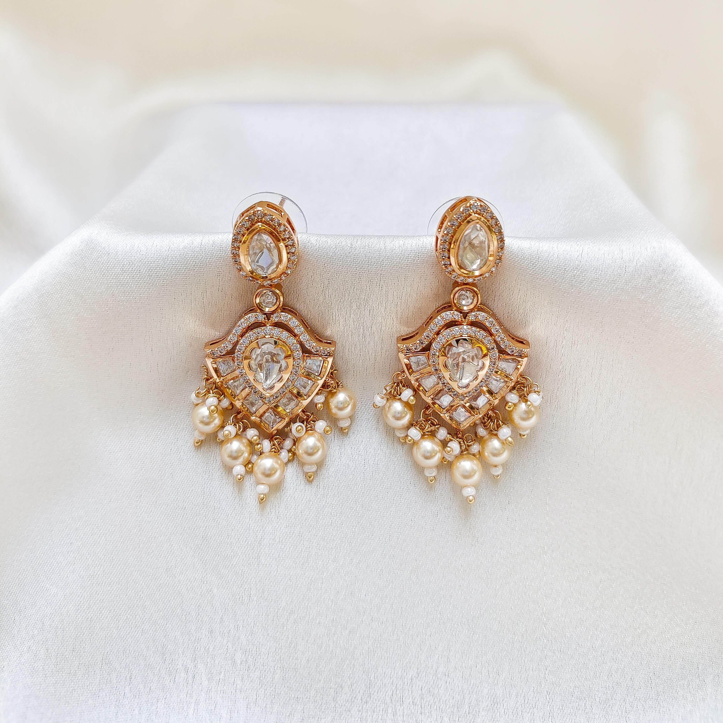 Yashvi Kundan Earrings