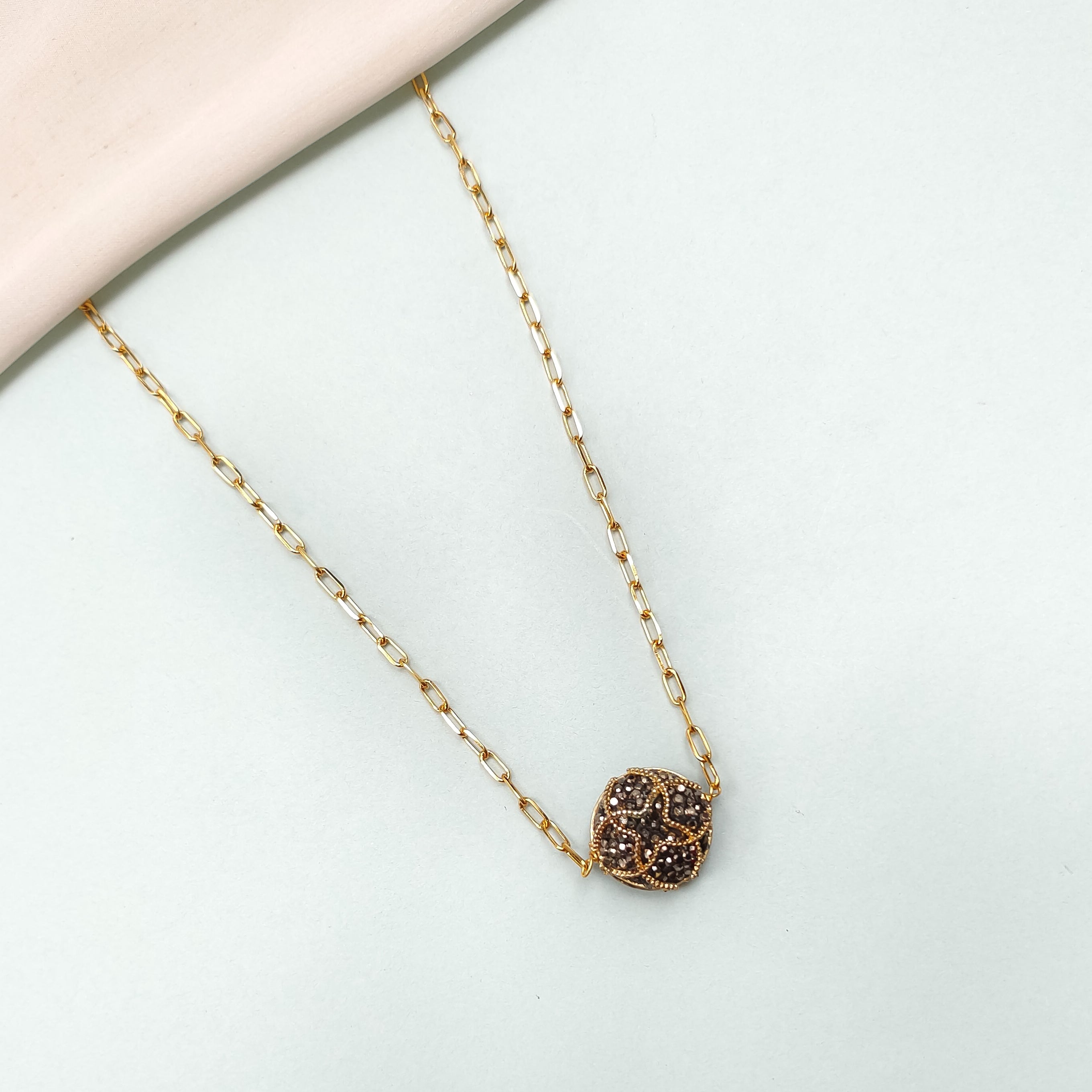Kiara Link Chain Pendant Necklace