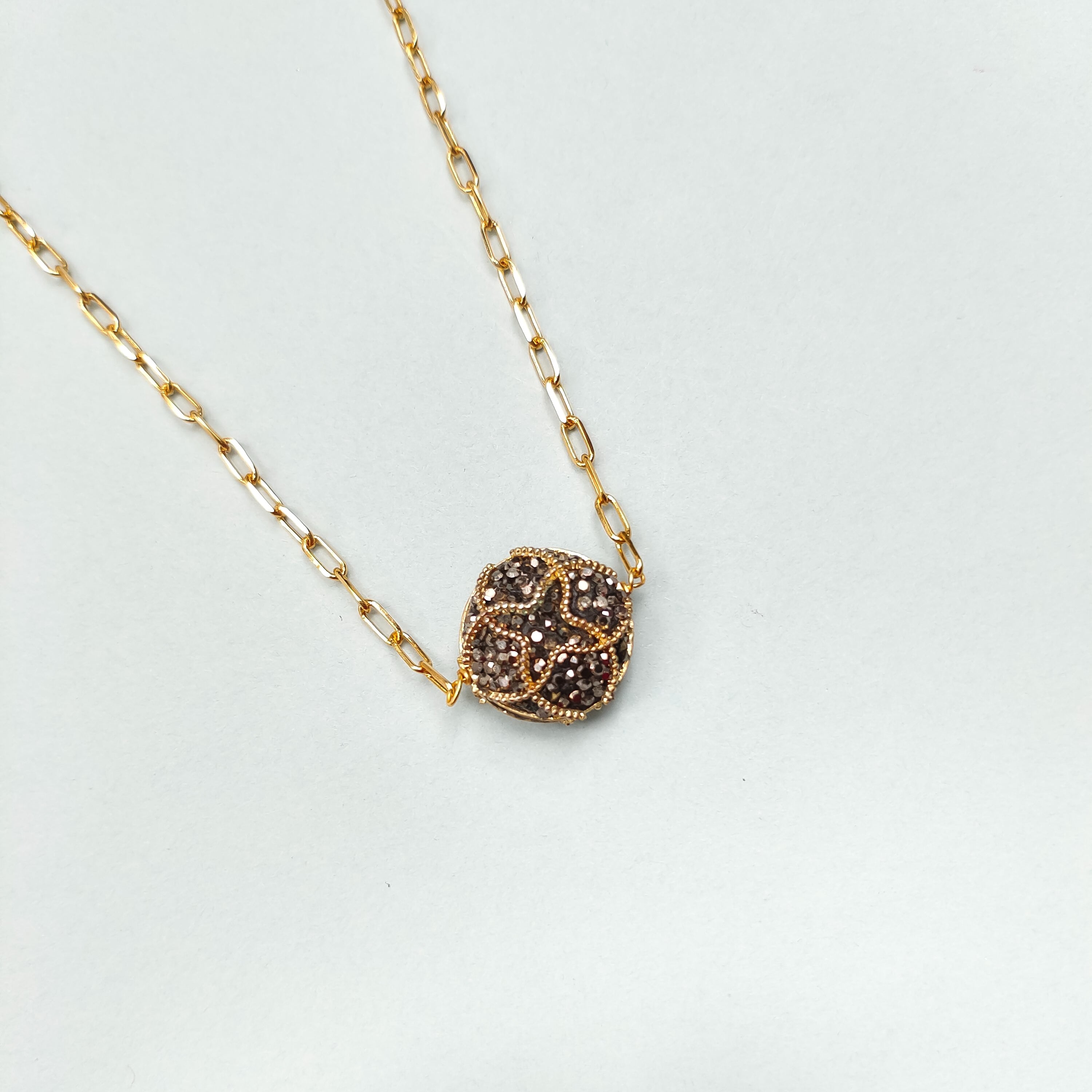 Kiara Link Chain Pendant Necklace