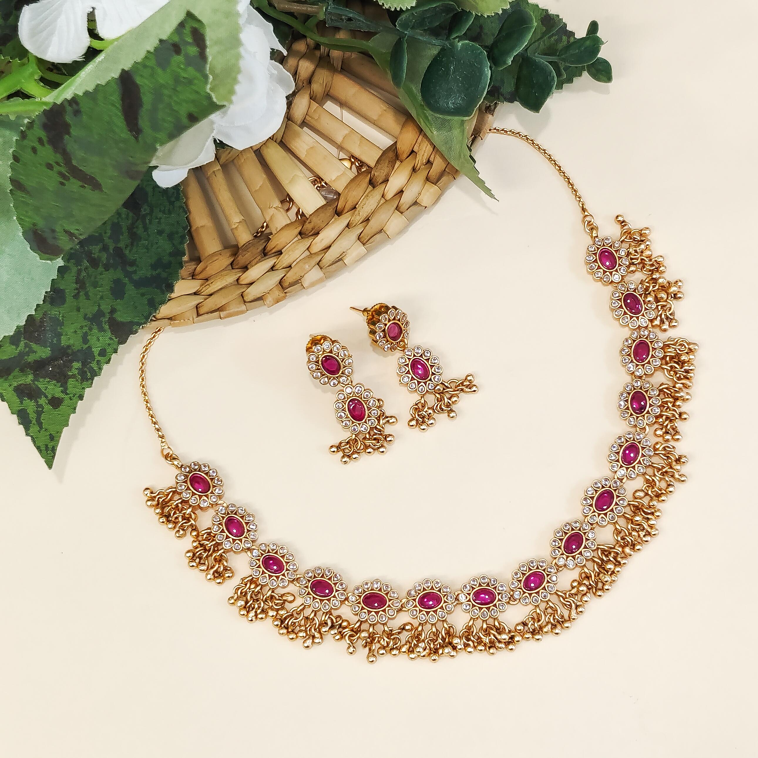Kaumudi Temple Necklace