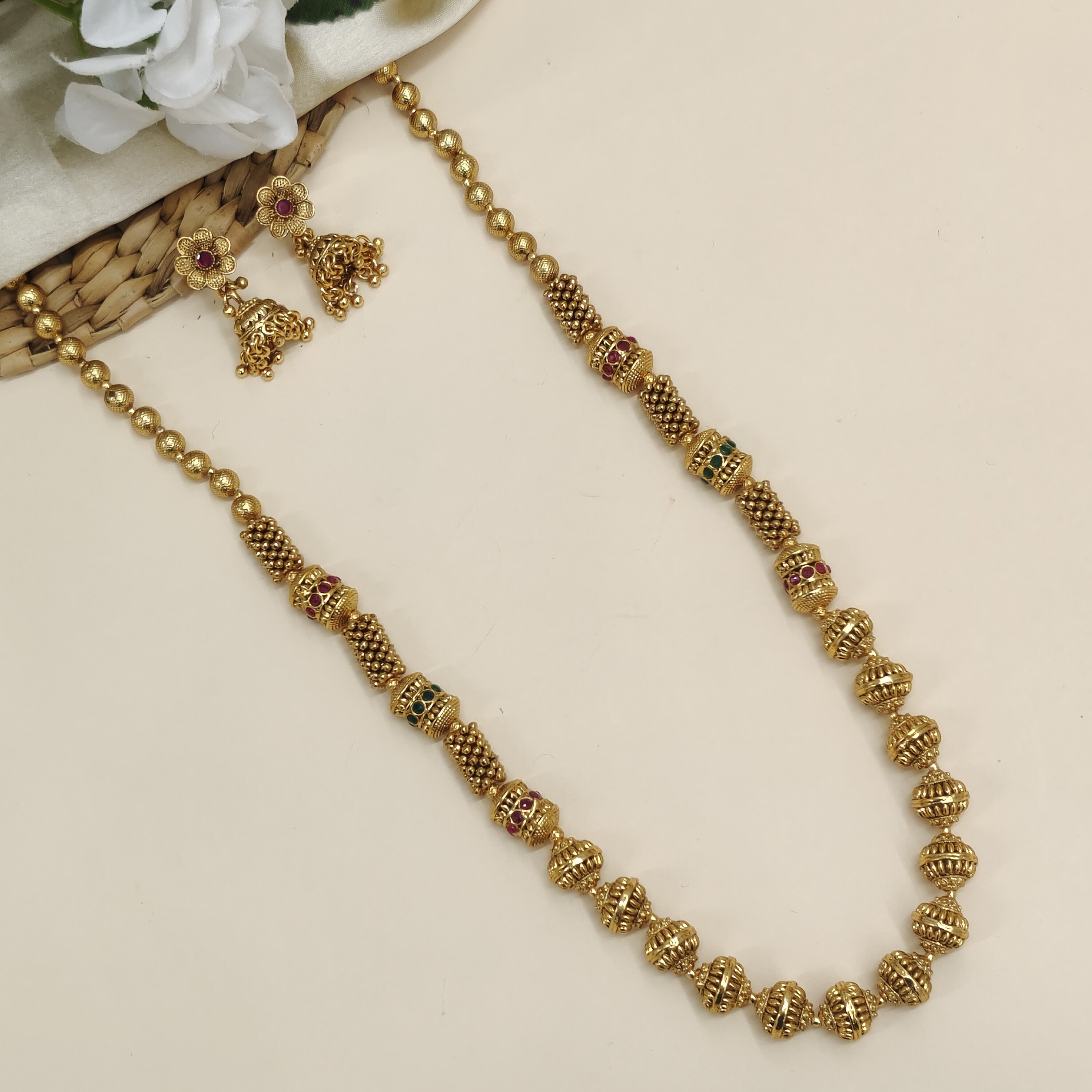 Bhavna Temple Necklace