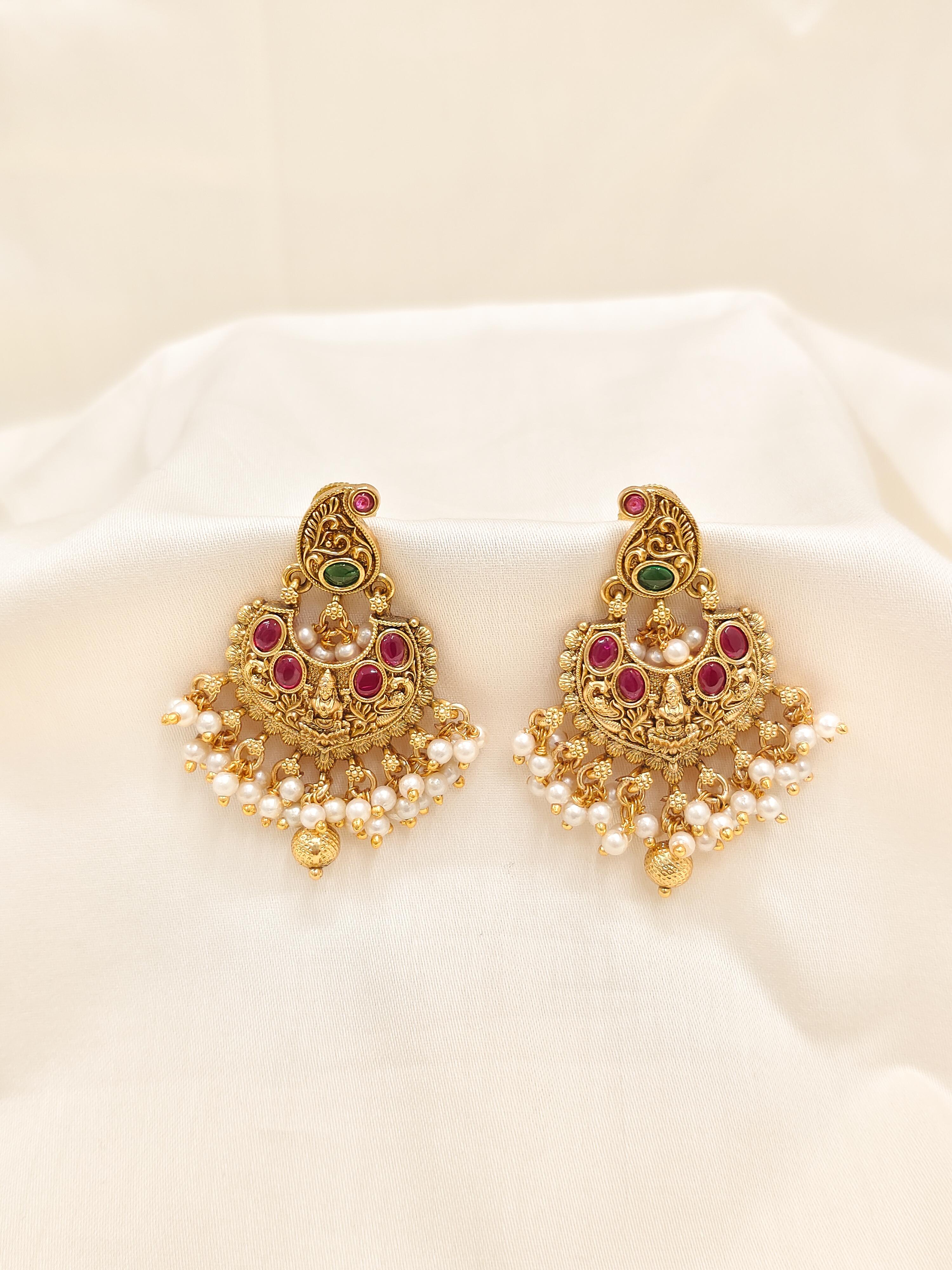Avya Temple Earrings