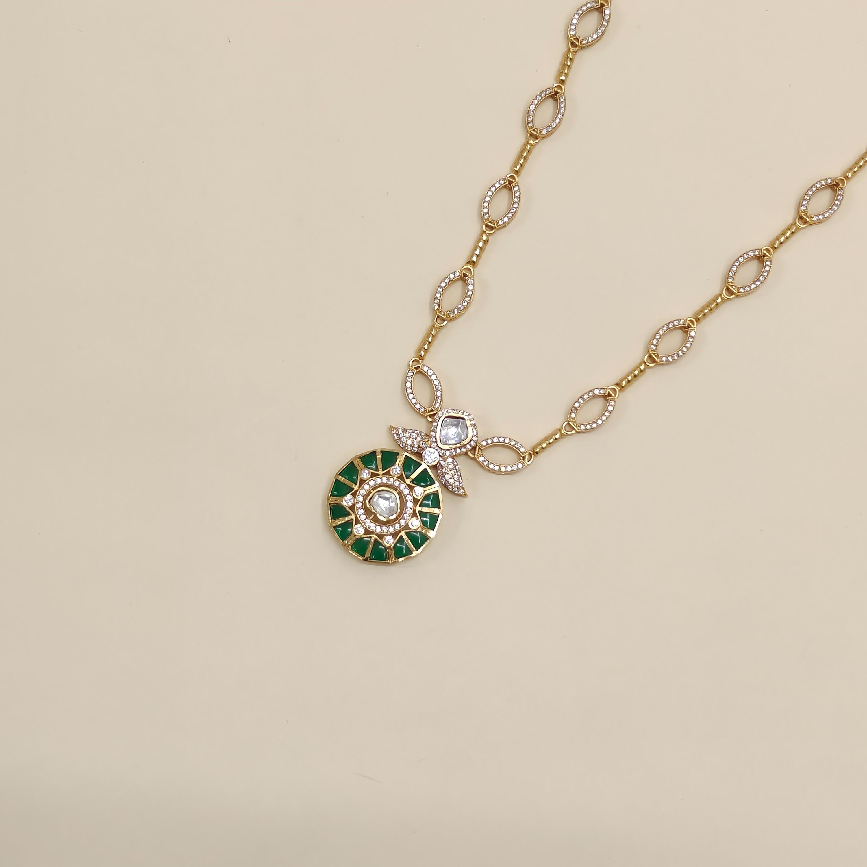 Manvi Kundan Necklace