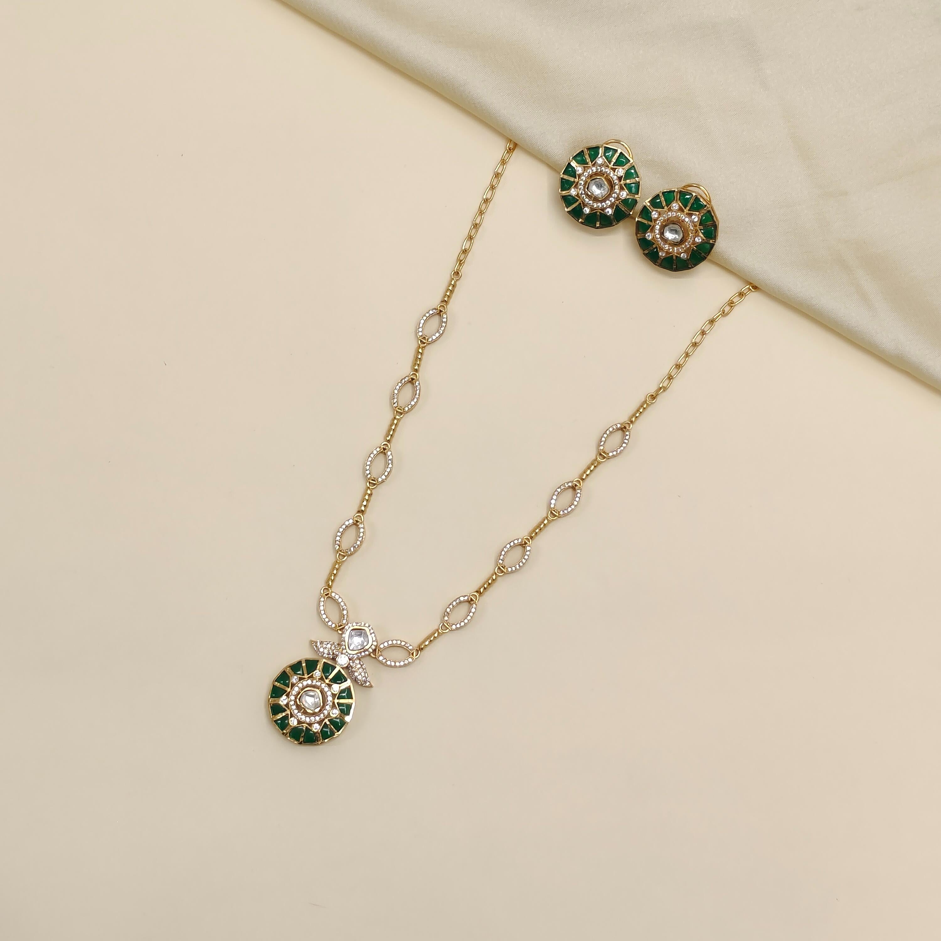 Manvi Kundan Necklace
