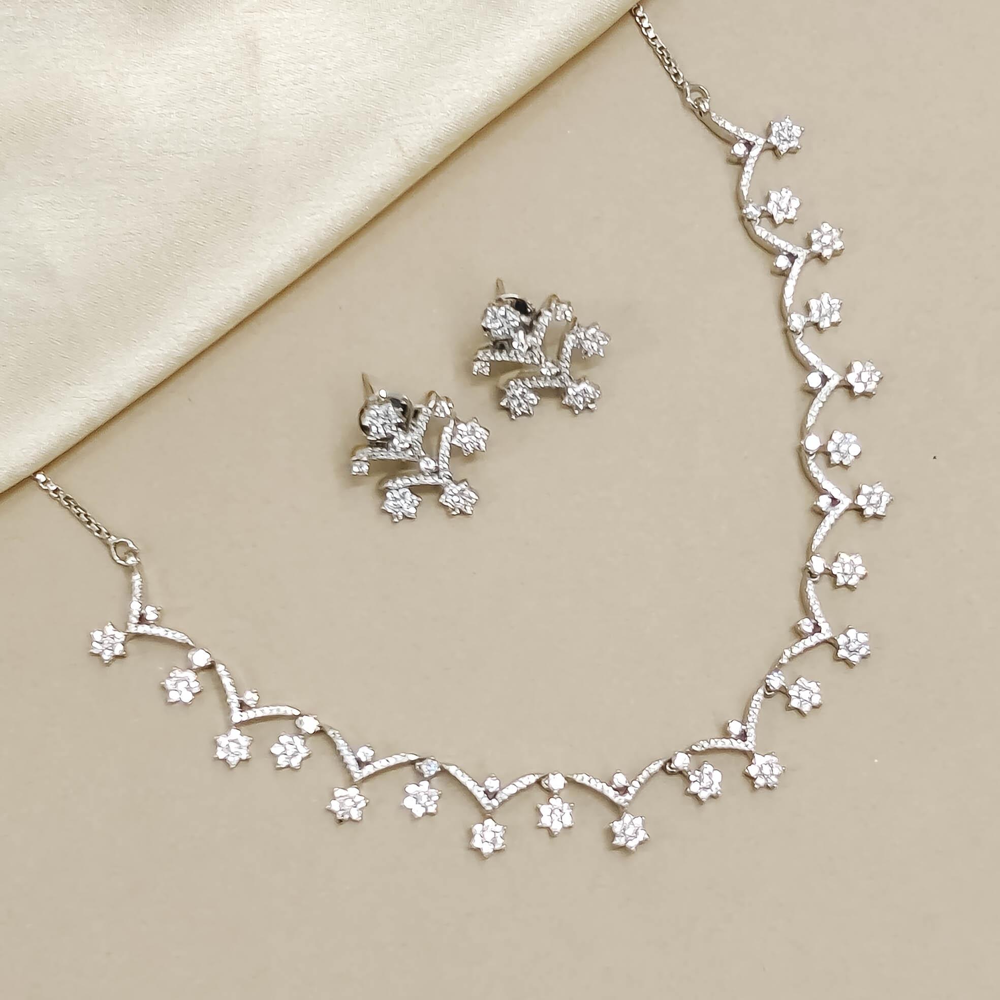 Komal CZ Necklace