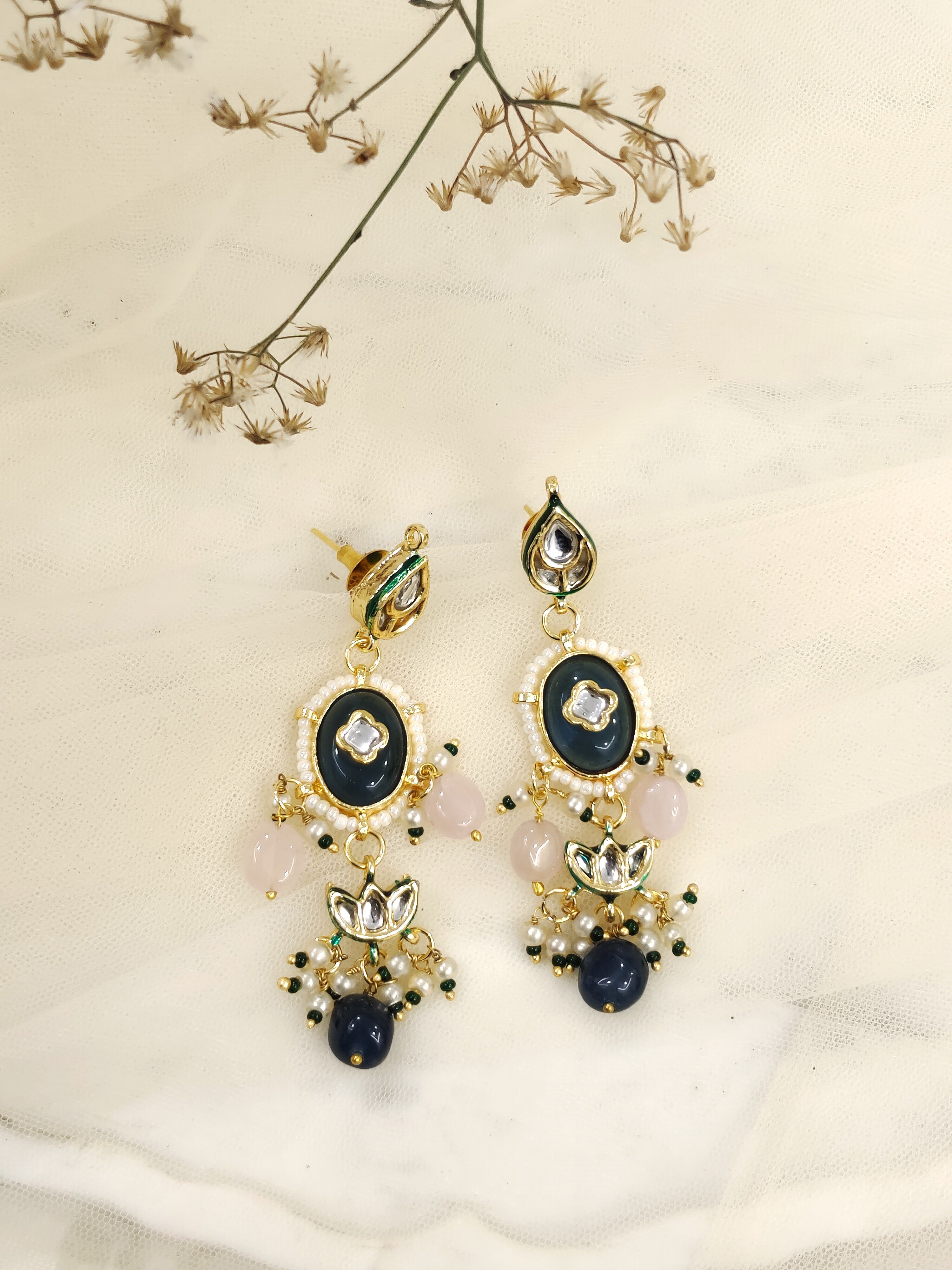 Arzu Kundan Earrings