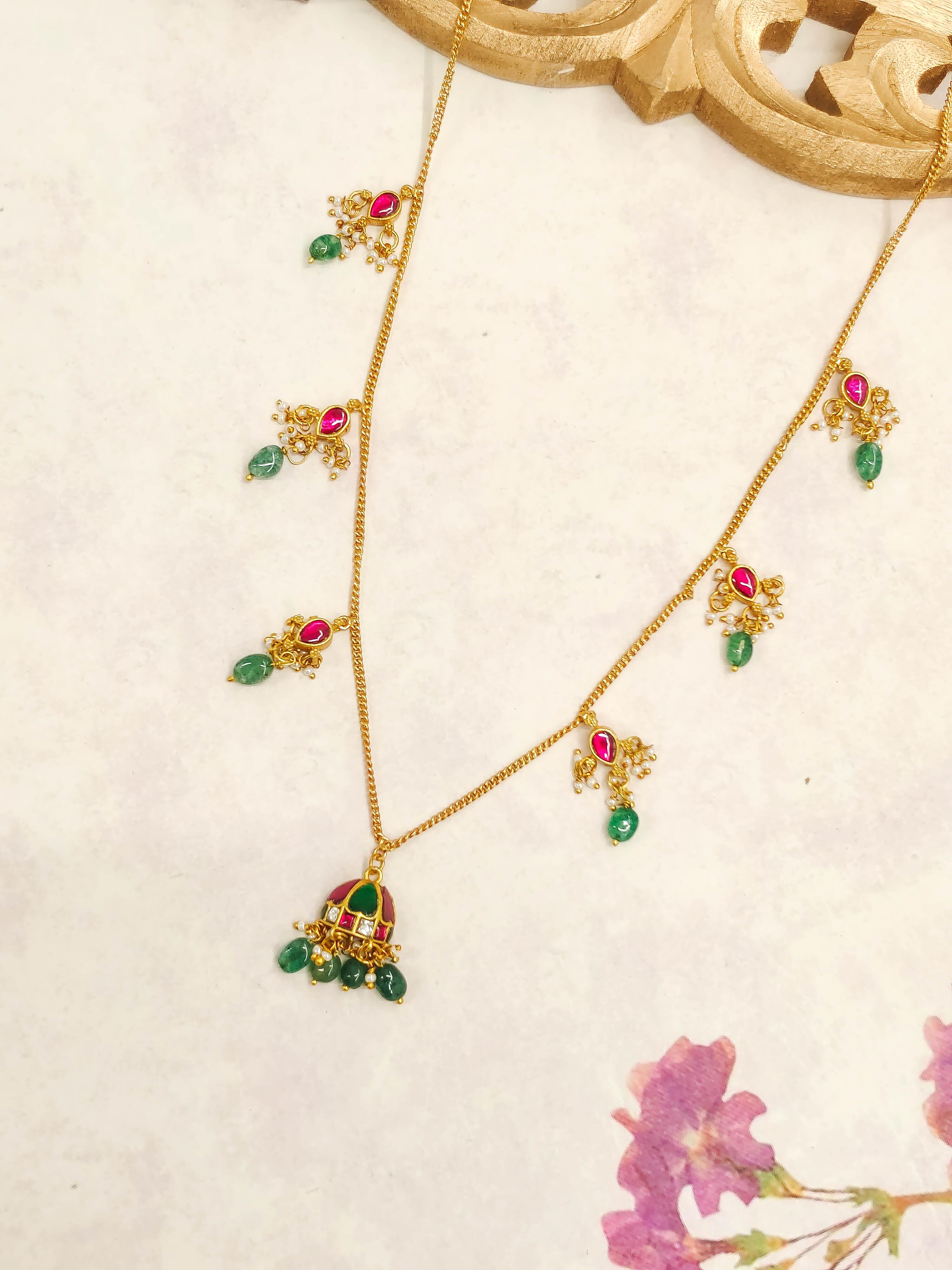 Vama Jadau Chain Necklace