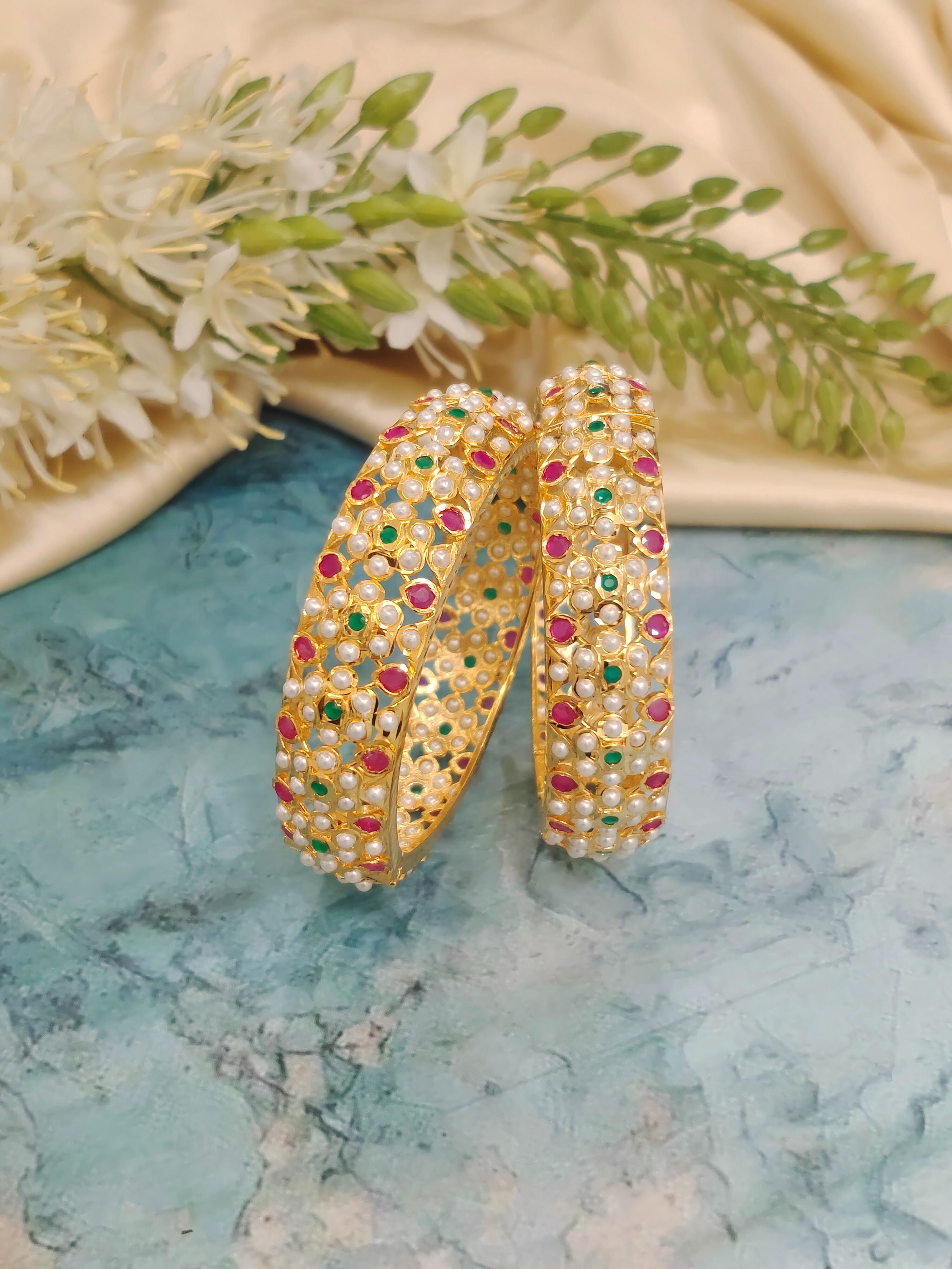 Suhasini Pearl Bangles