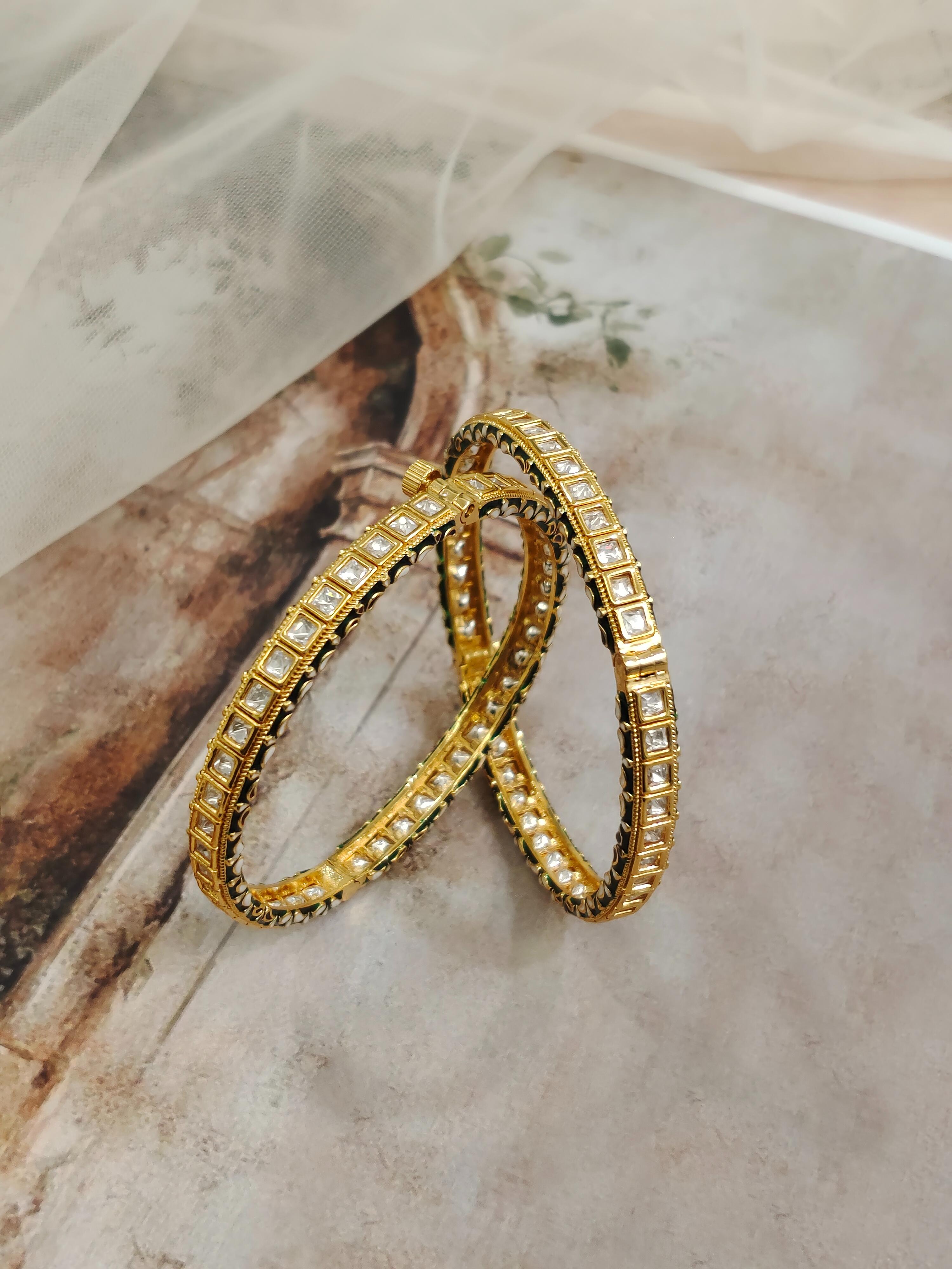 Payal Kundan Bangles