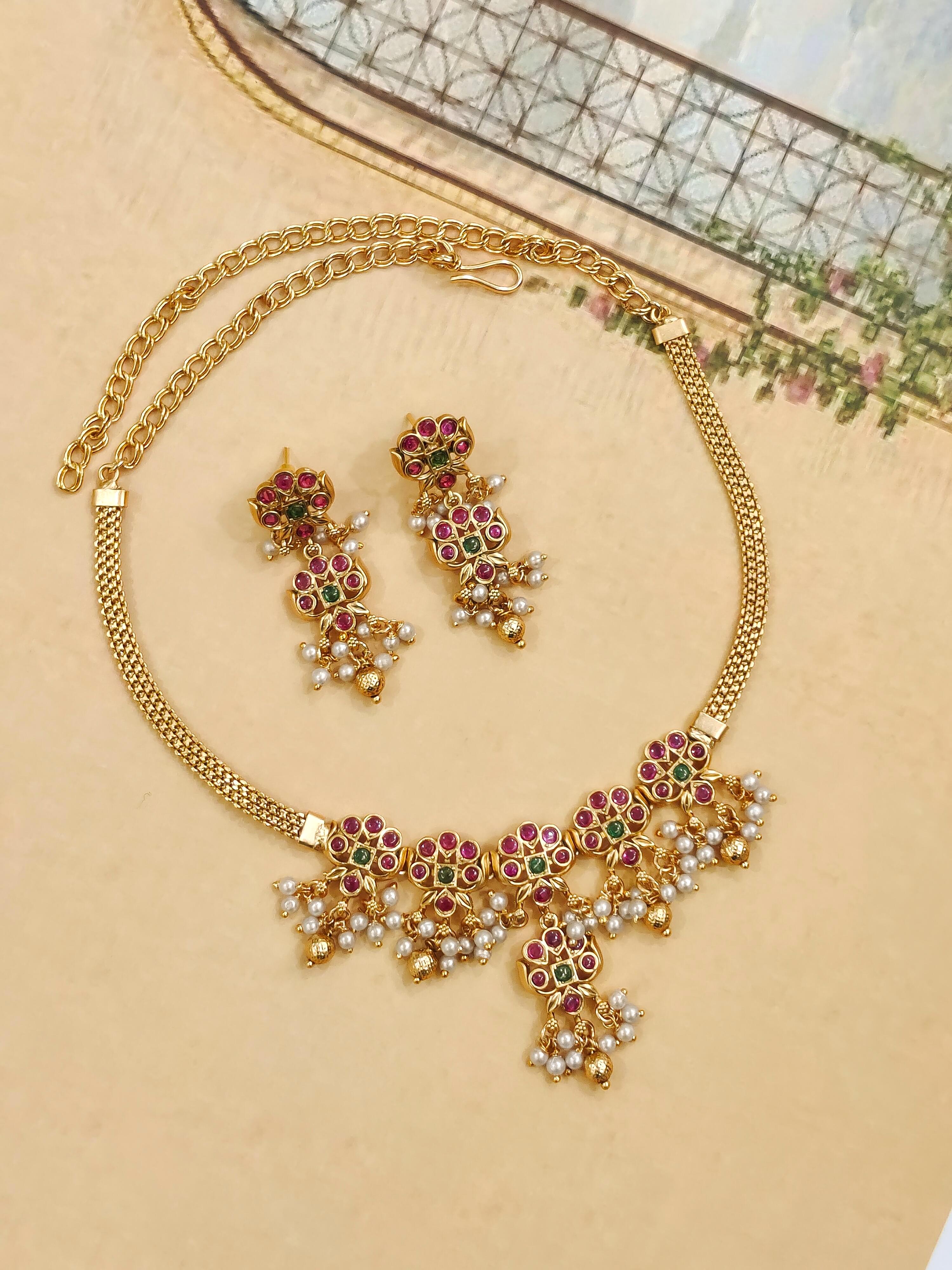 Bindiya Temple Necklace