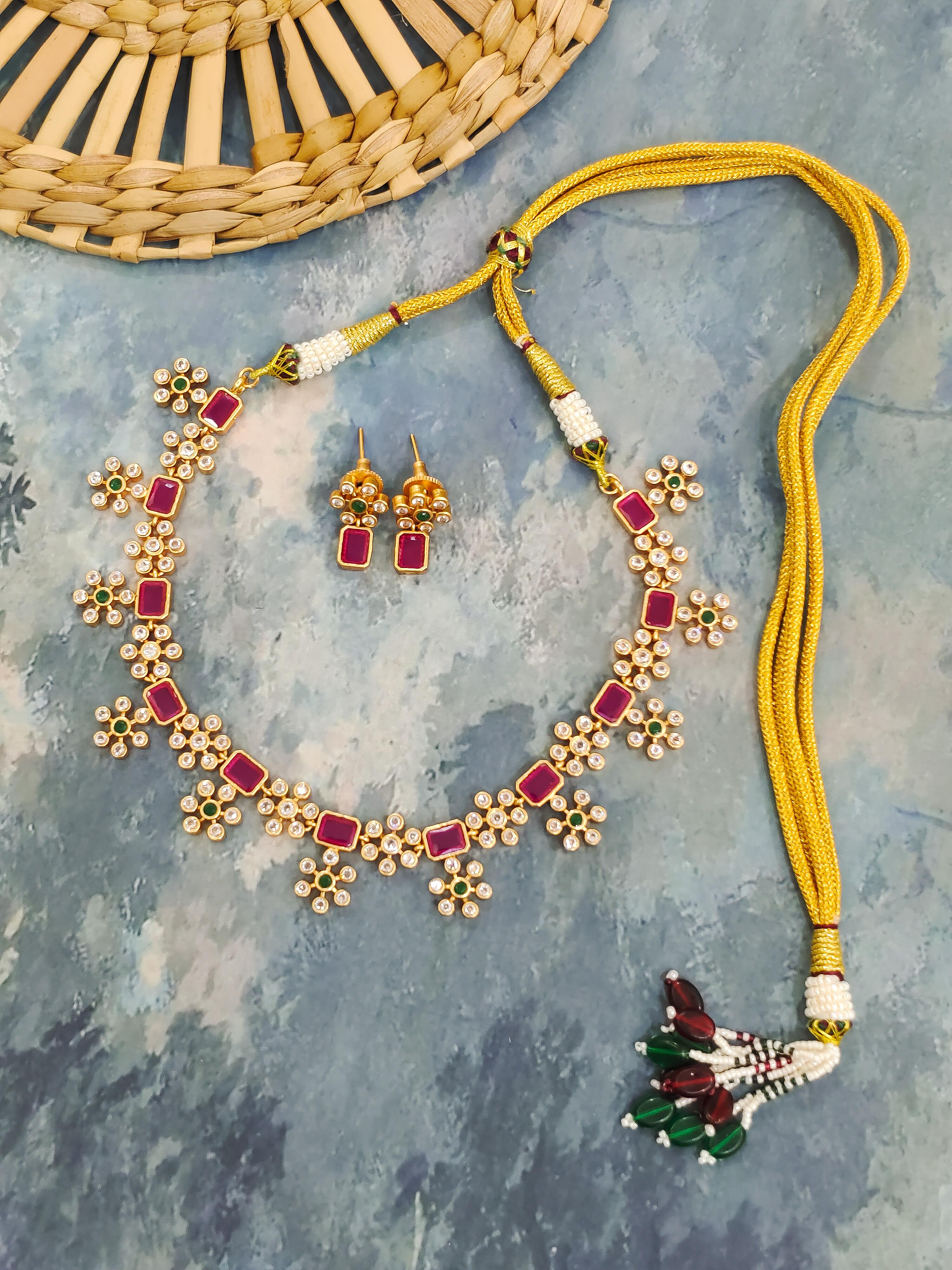 Jiya Temple Necklace