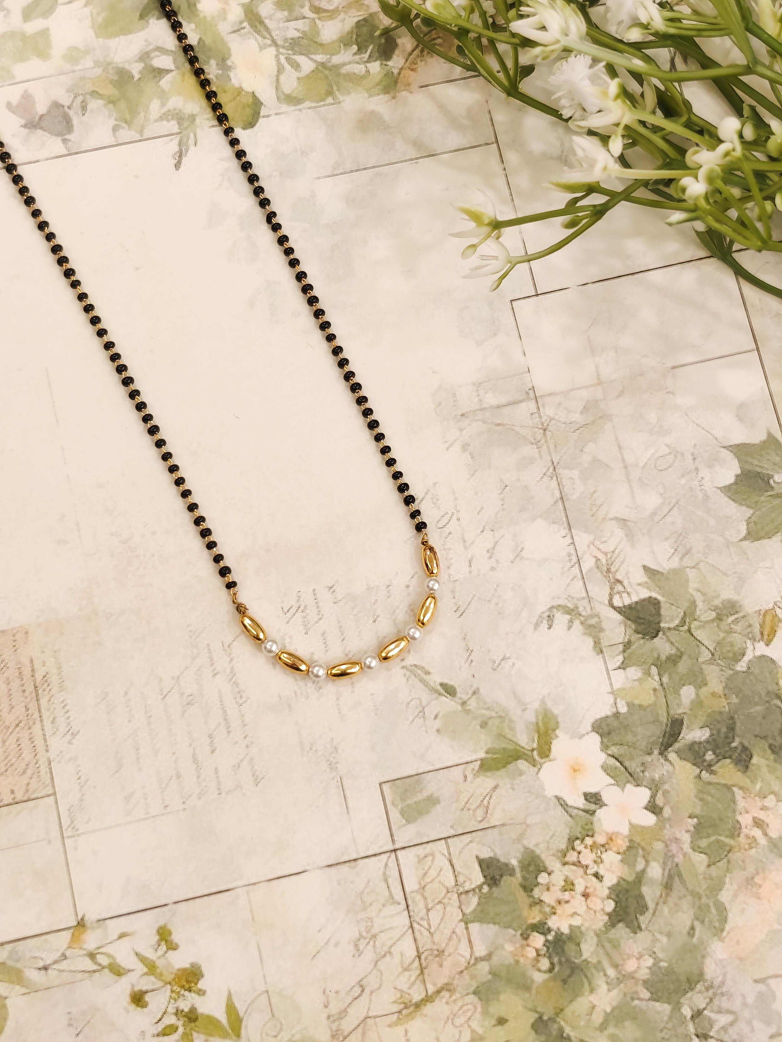 Amoli Rice Beads Mangalsutra