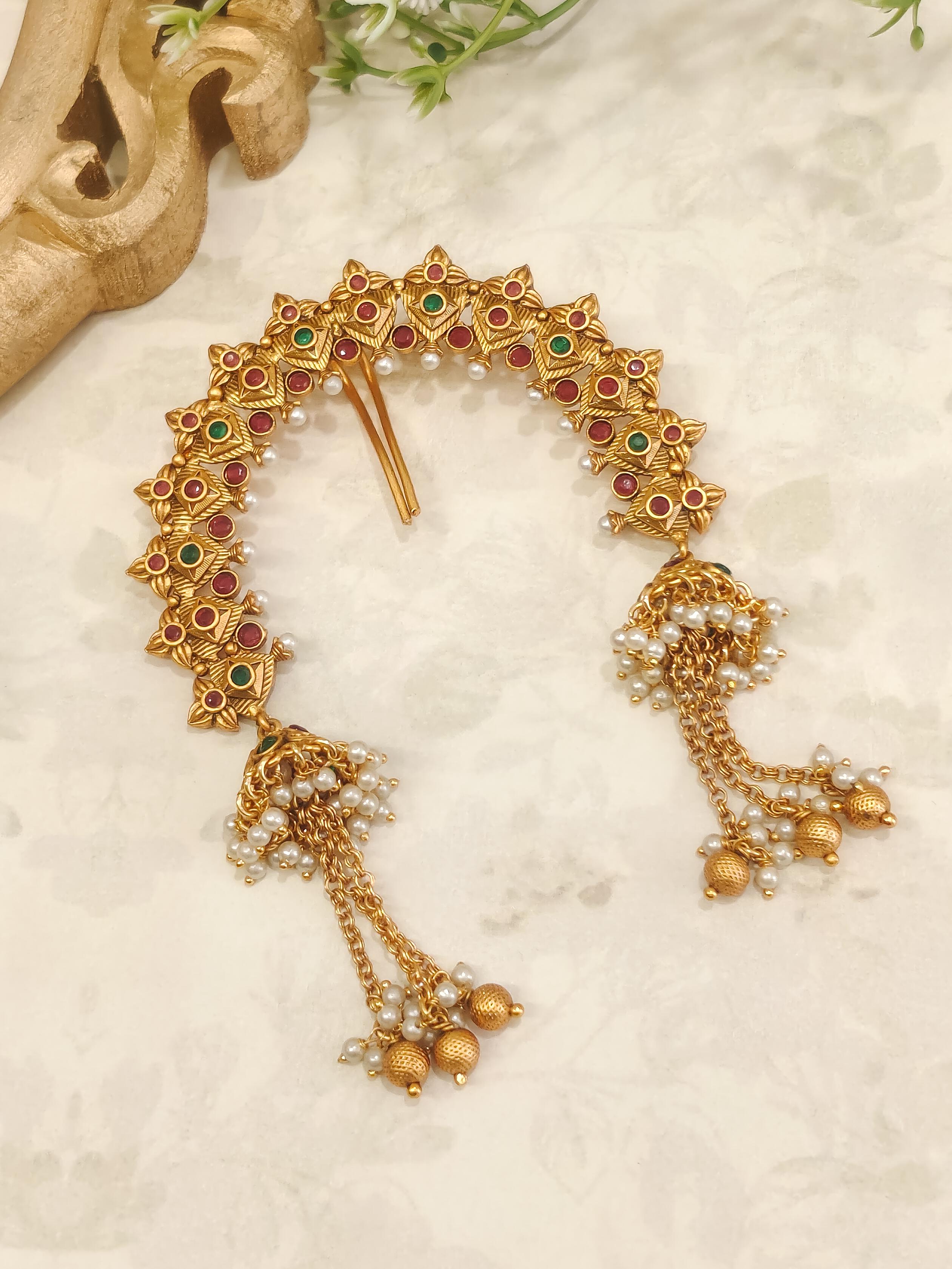 Ragini Temple Hair Brooch