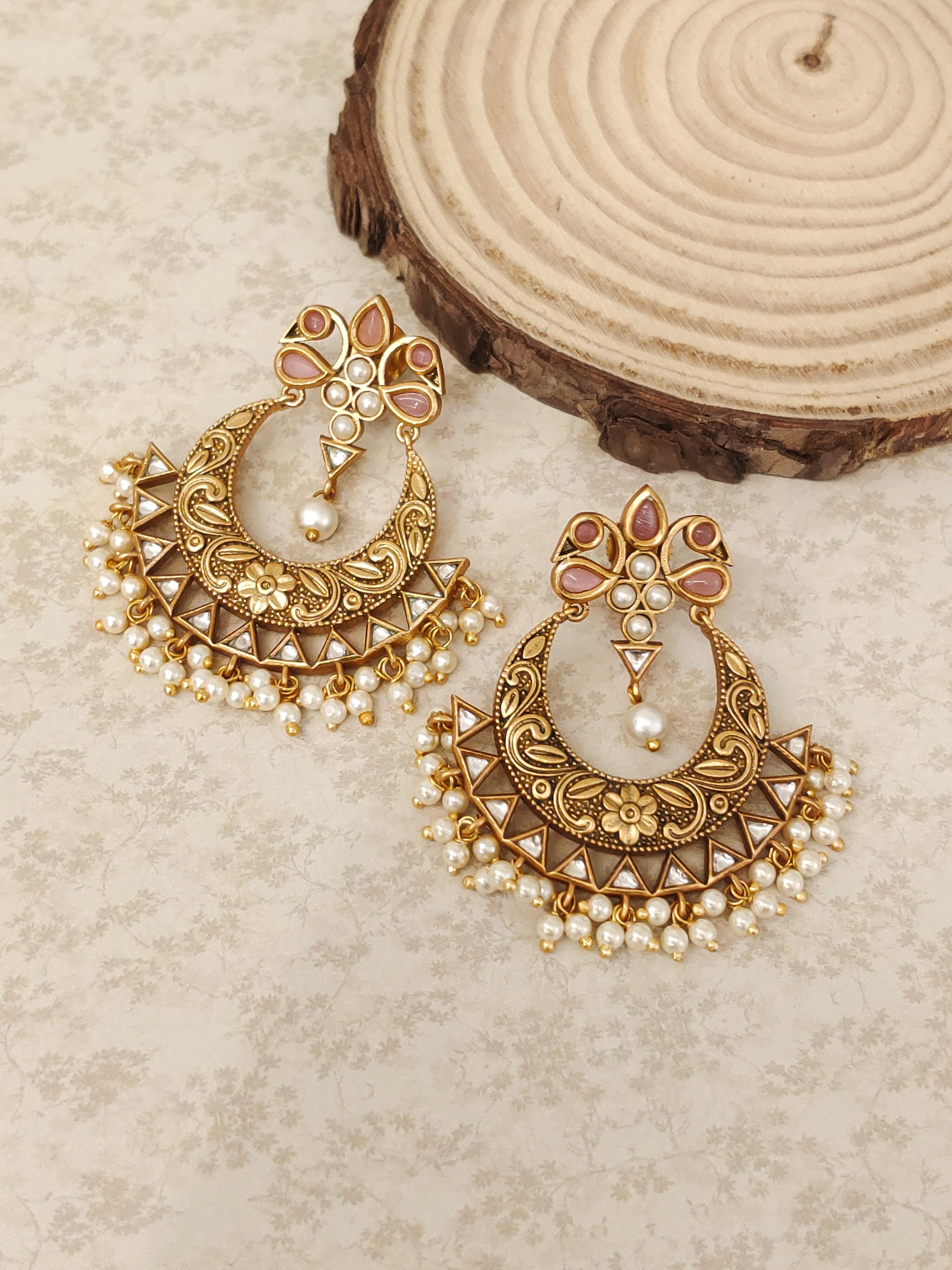 Matte Temple Bali Earrings