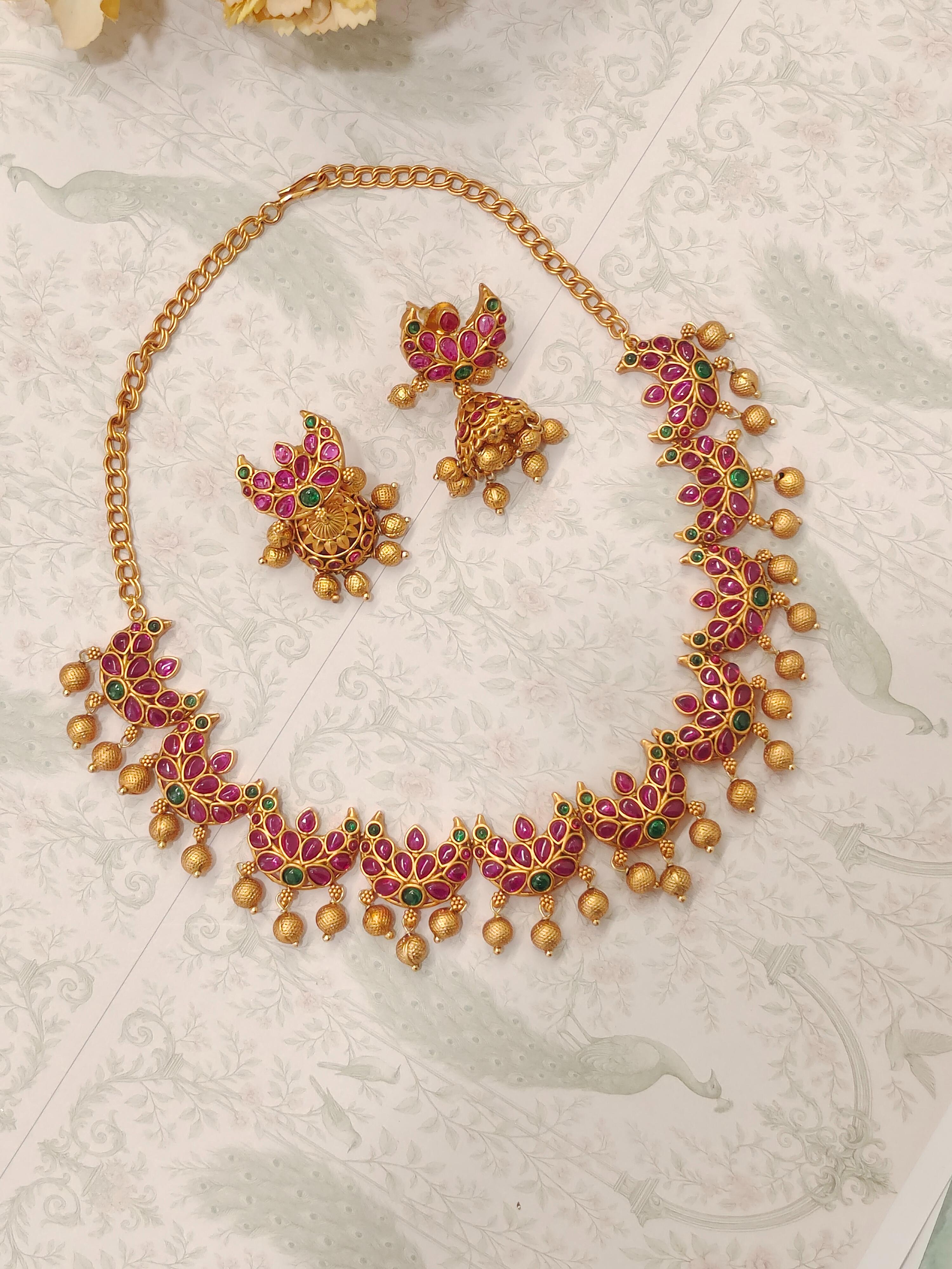 Tanishka Temple Necklace