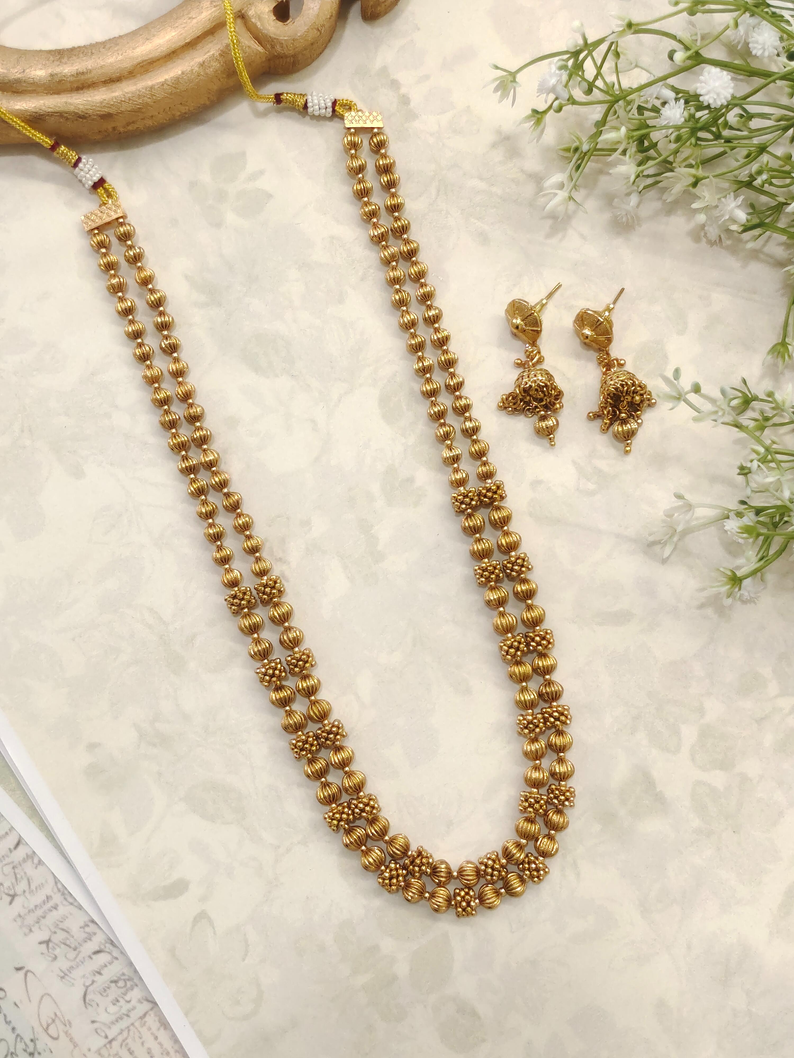 Trisha Temple Necklace