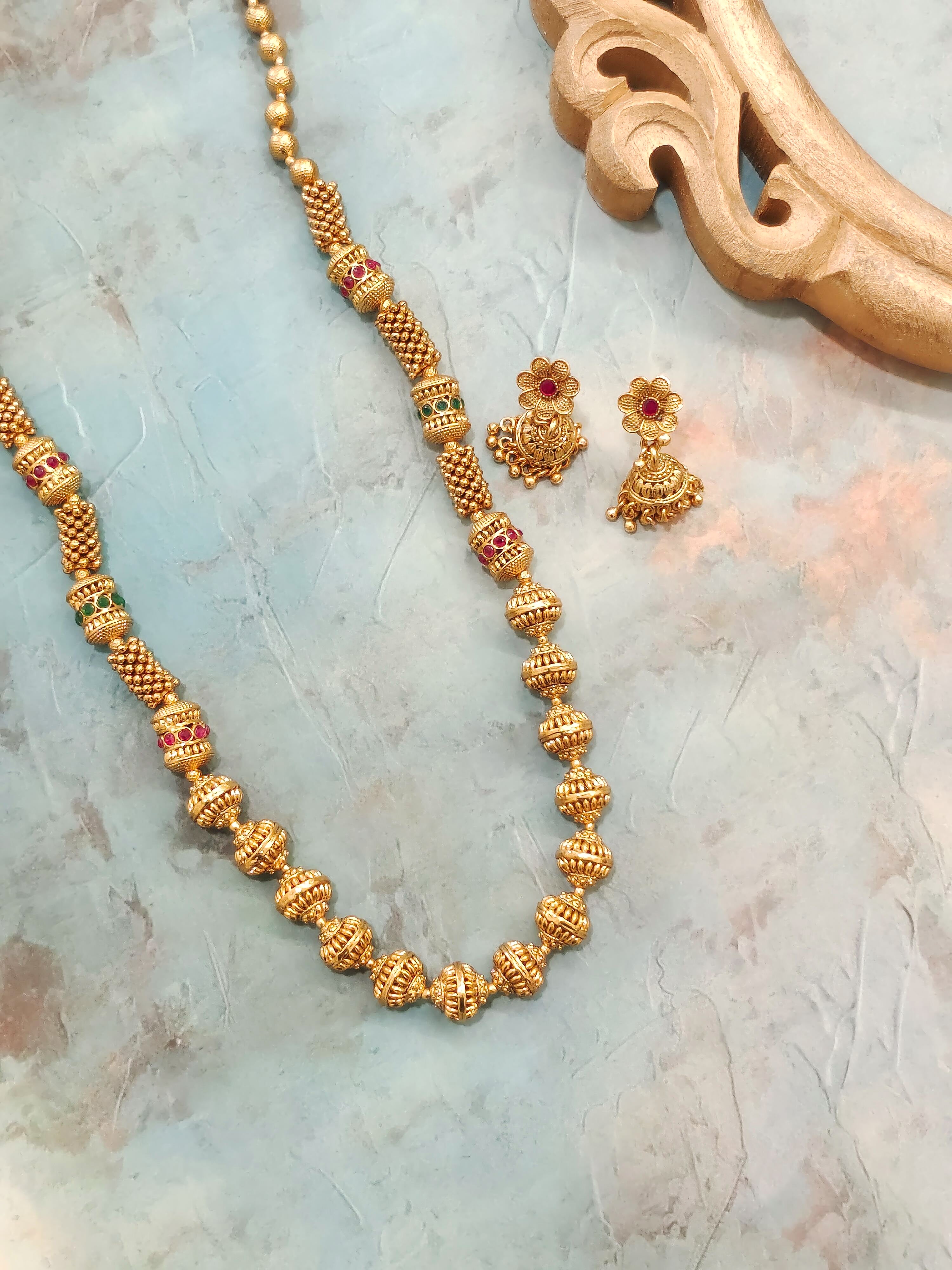 Bhavna Temple Necklace