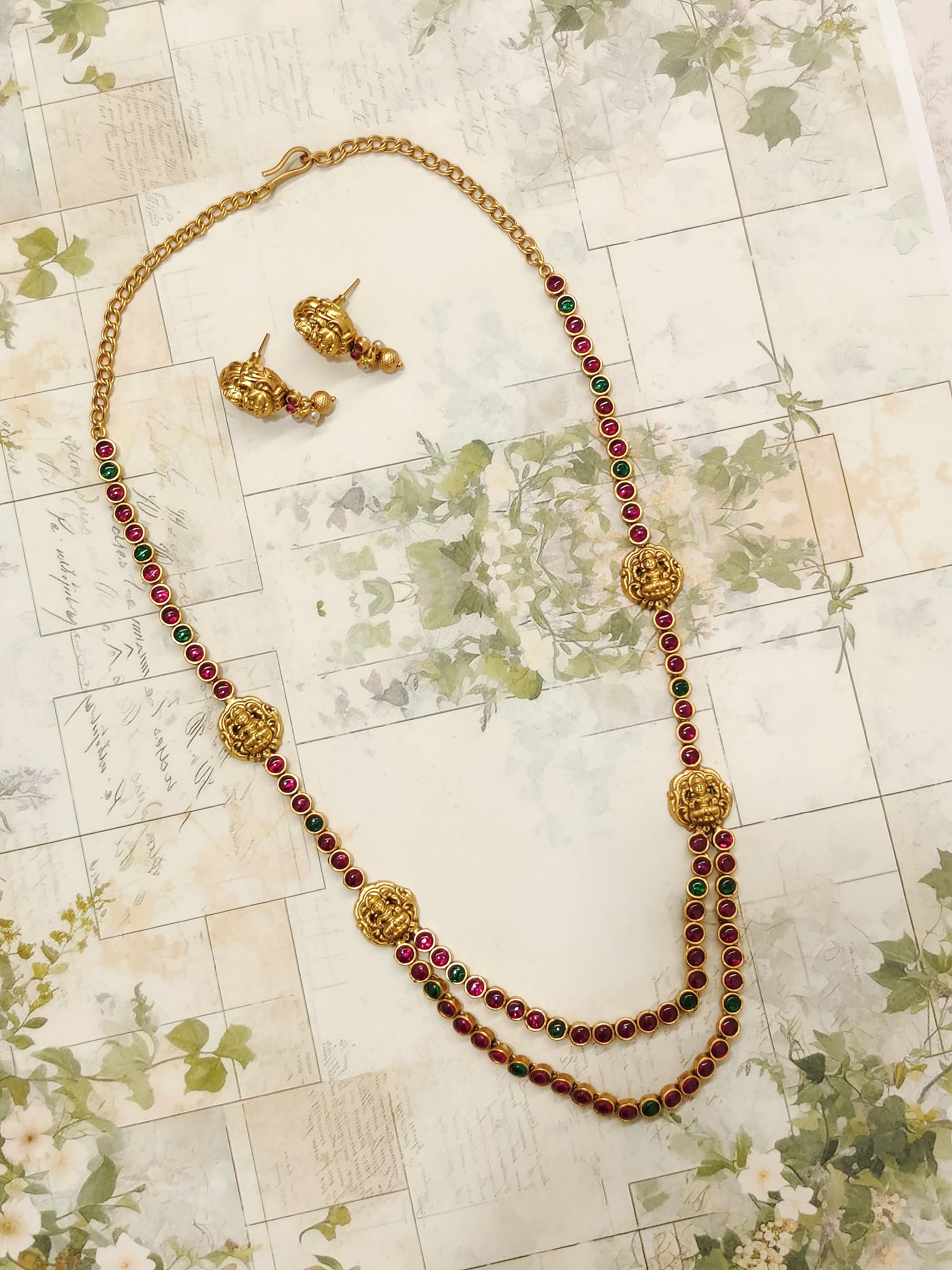 Long Temple Necklace