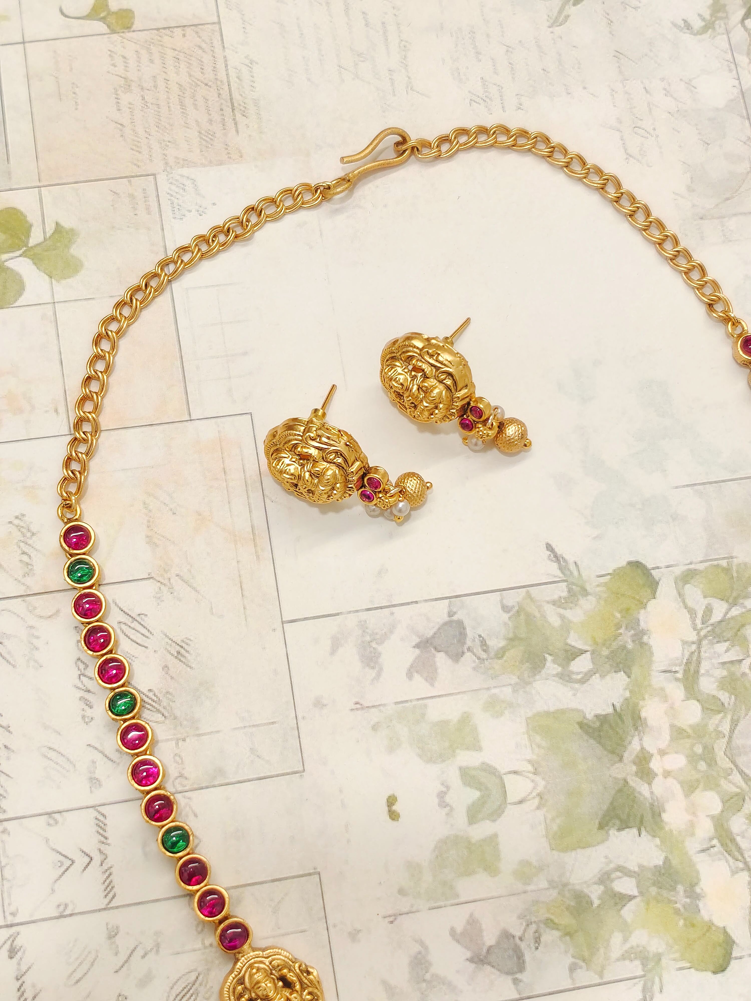 Long Temple Necklace