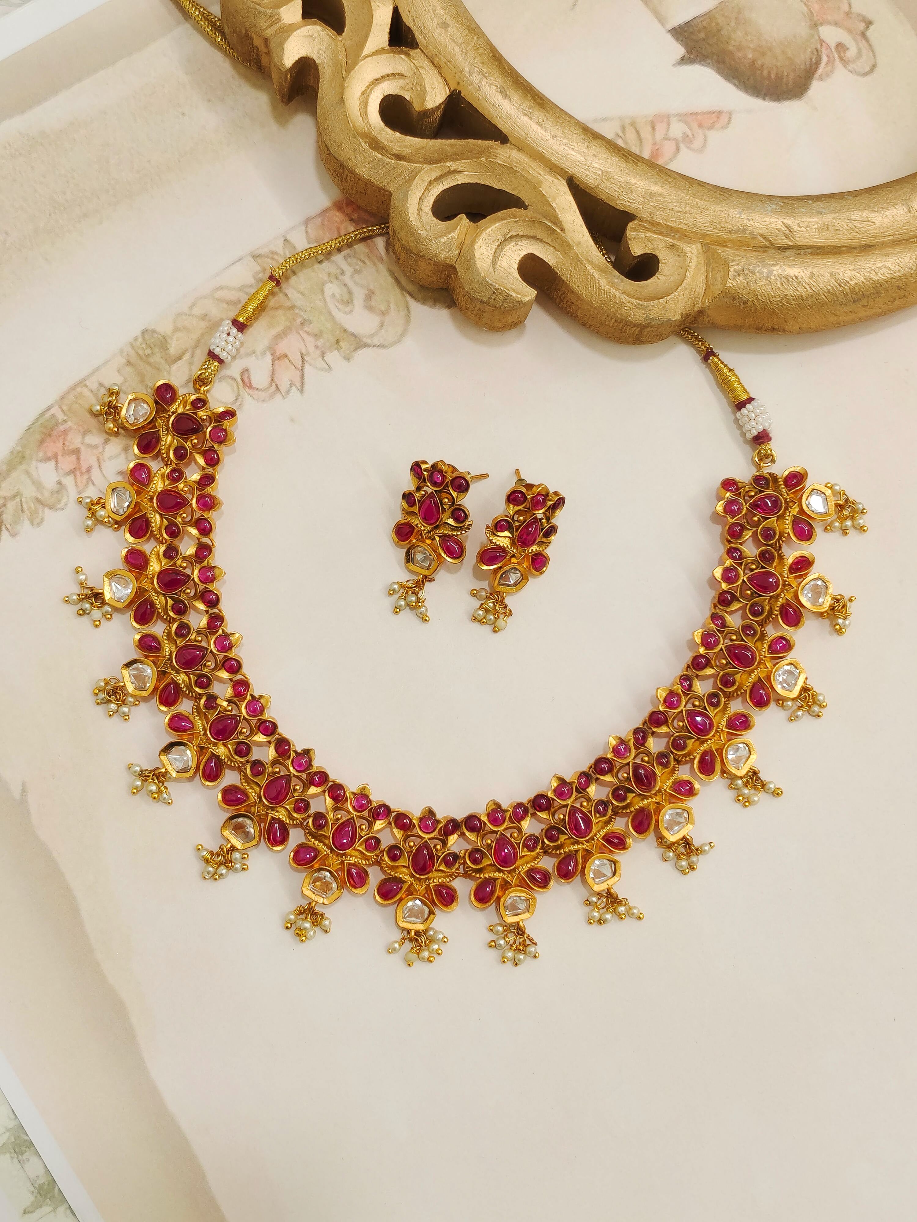 Dyuti Temple Choker Necklace