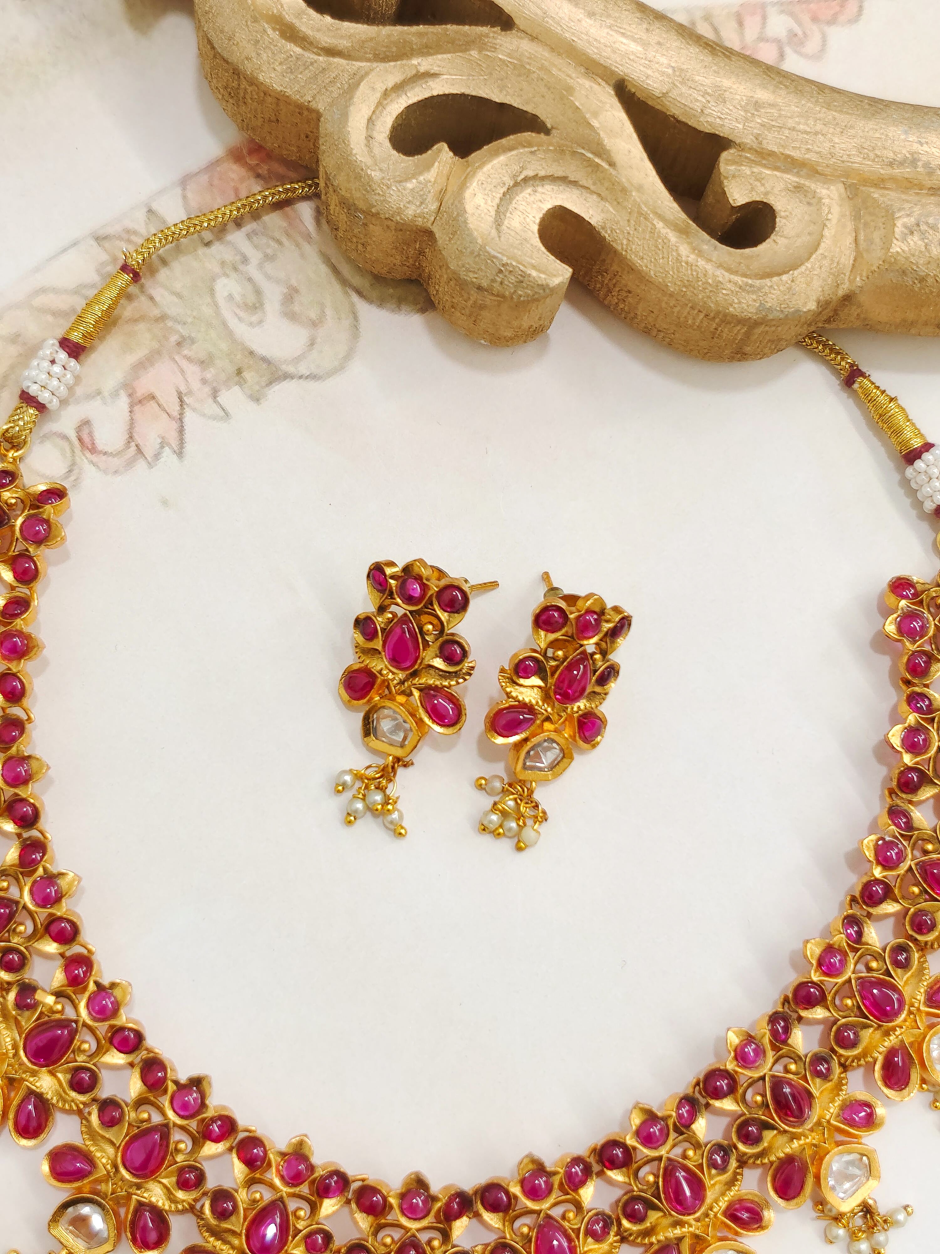 Dyuti Temple Choker Necklace