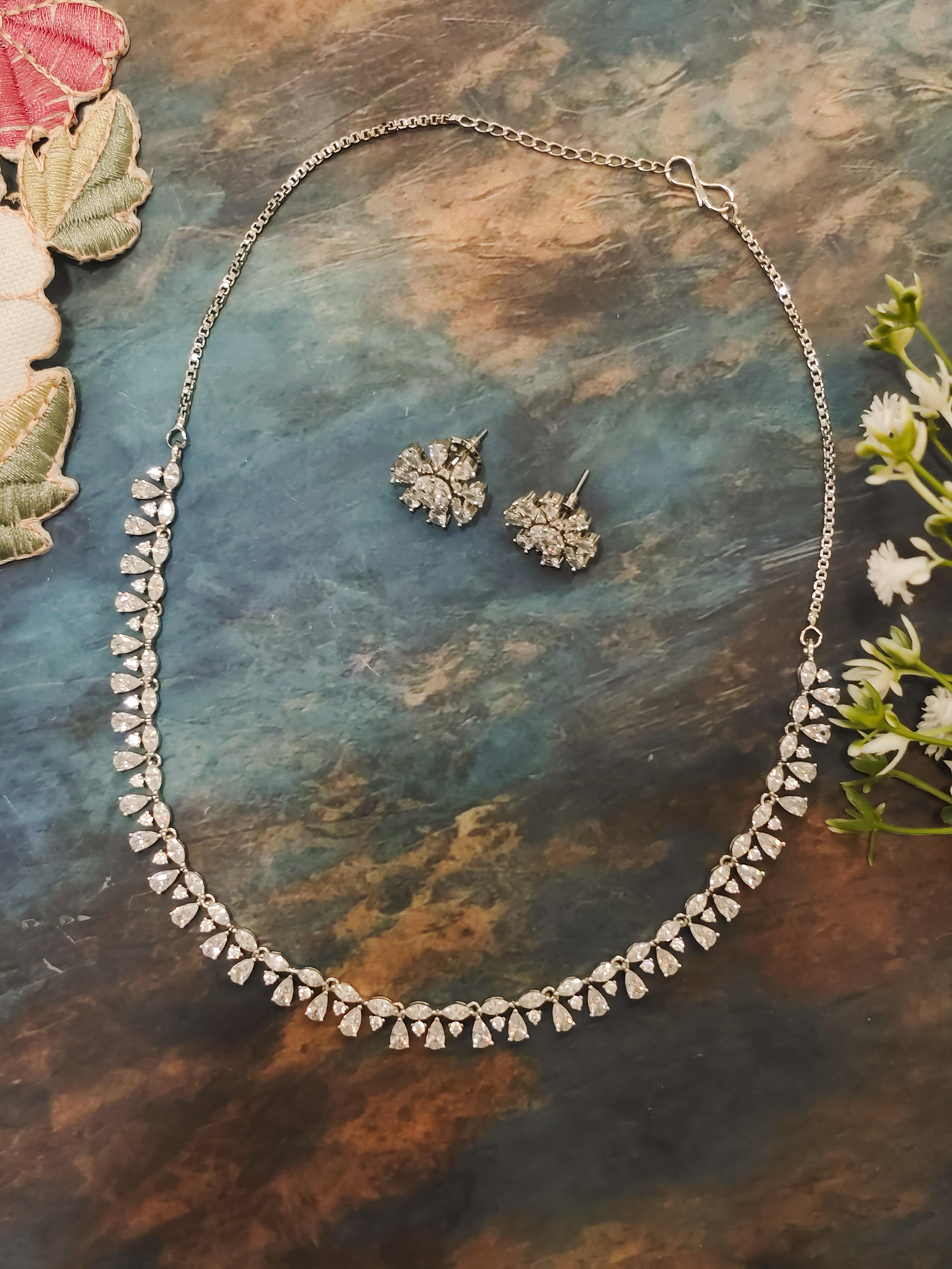 Saiya CZ Necklace