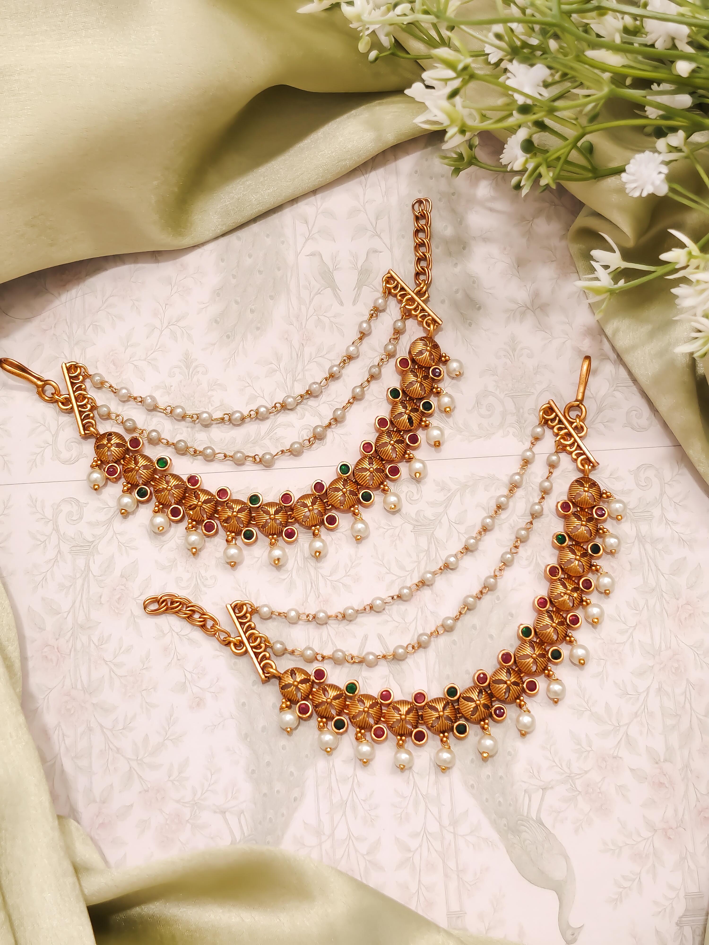 Sita Temple Ear Chain