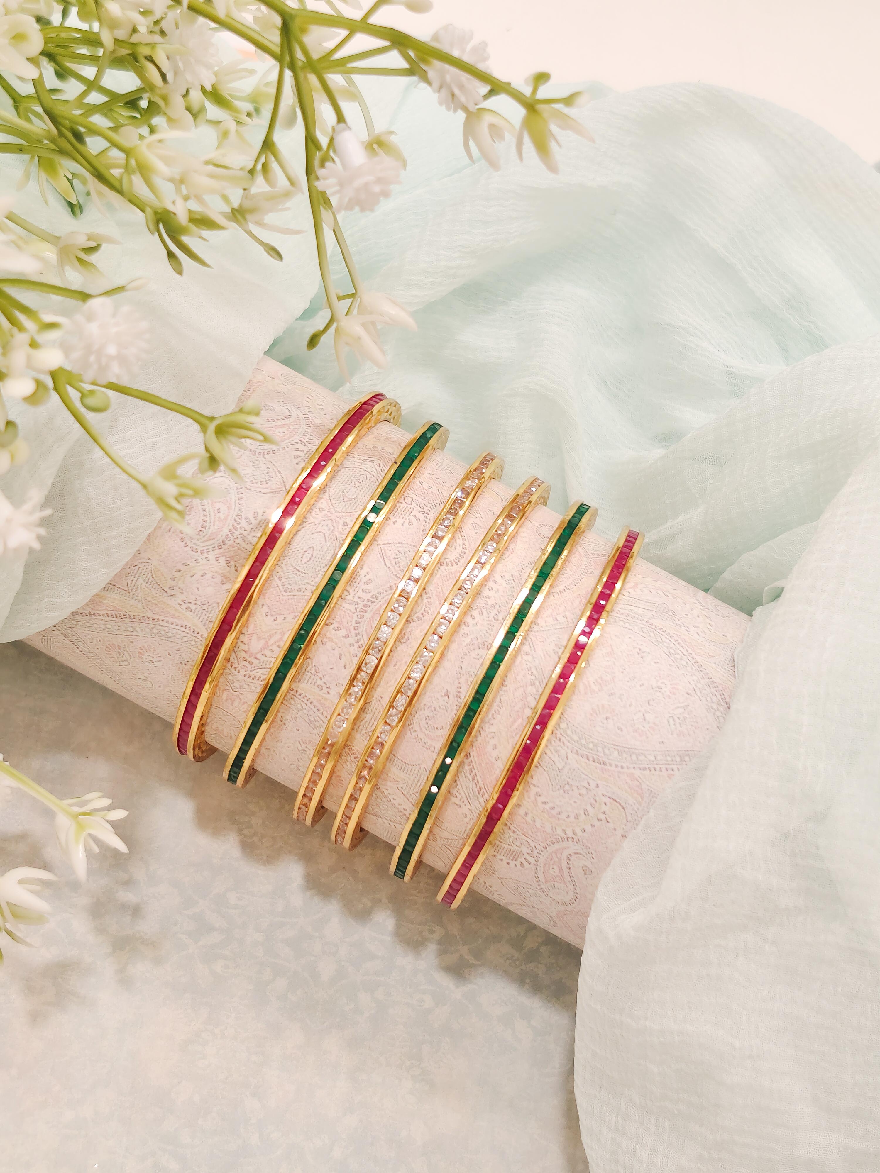 Vidhi CZ Bangles