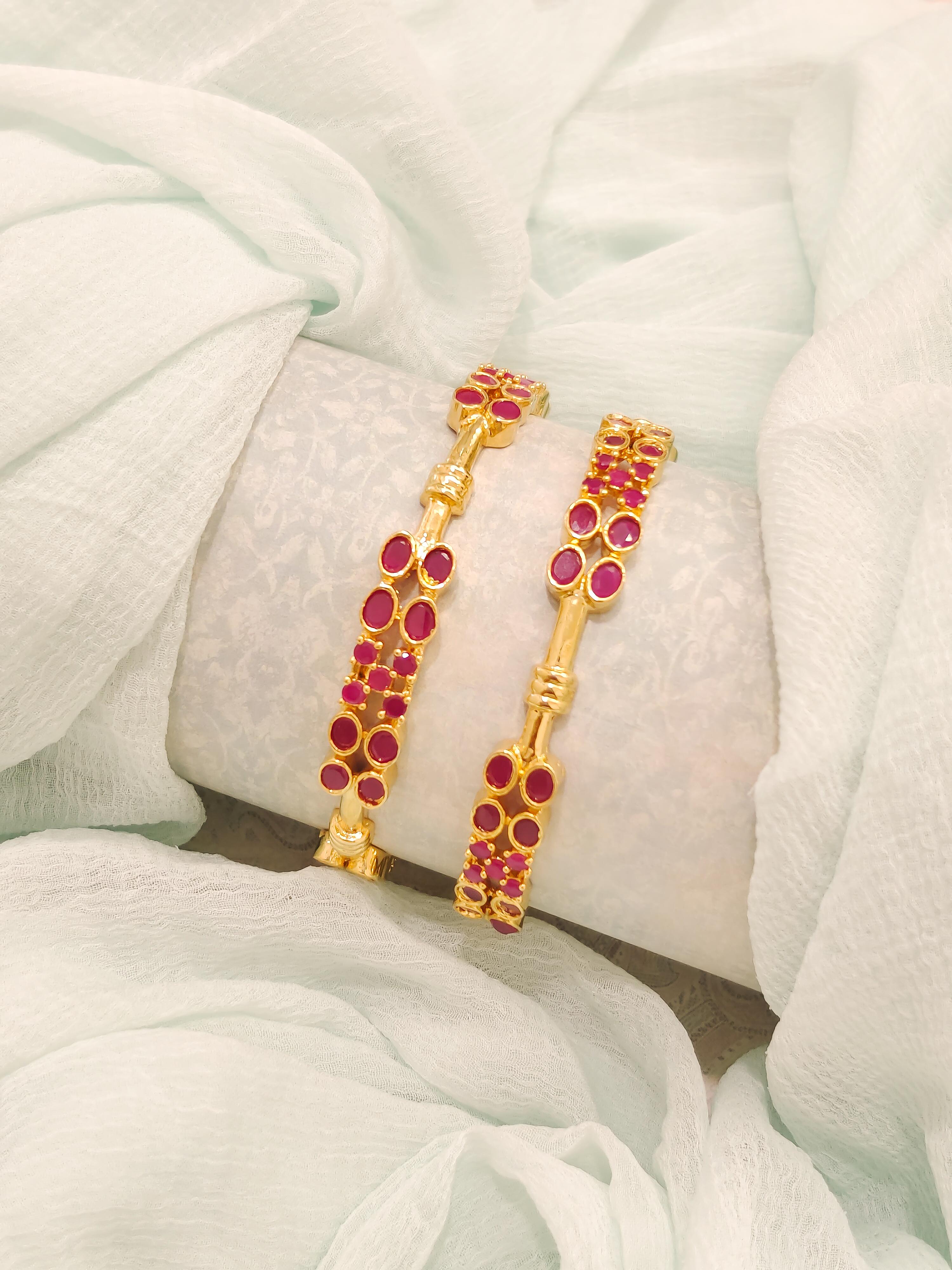 Mahima Golden Bangles