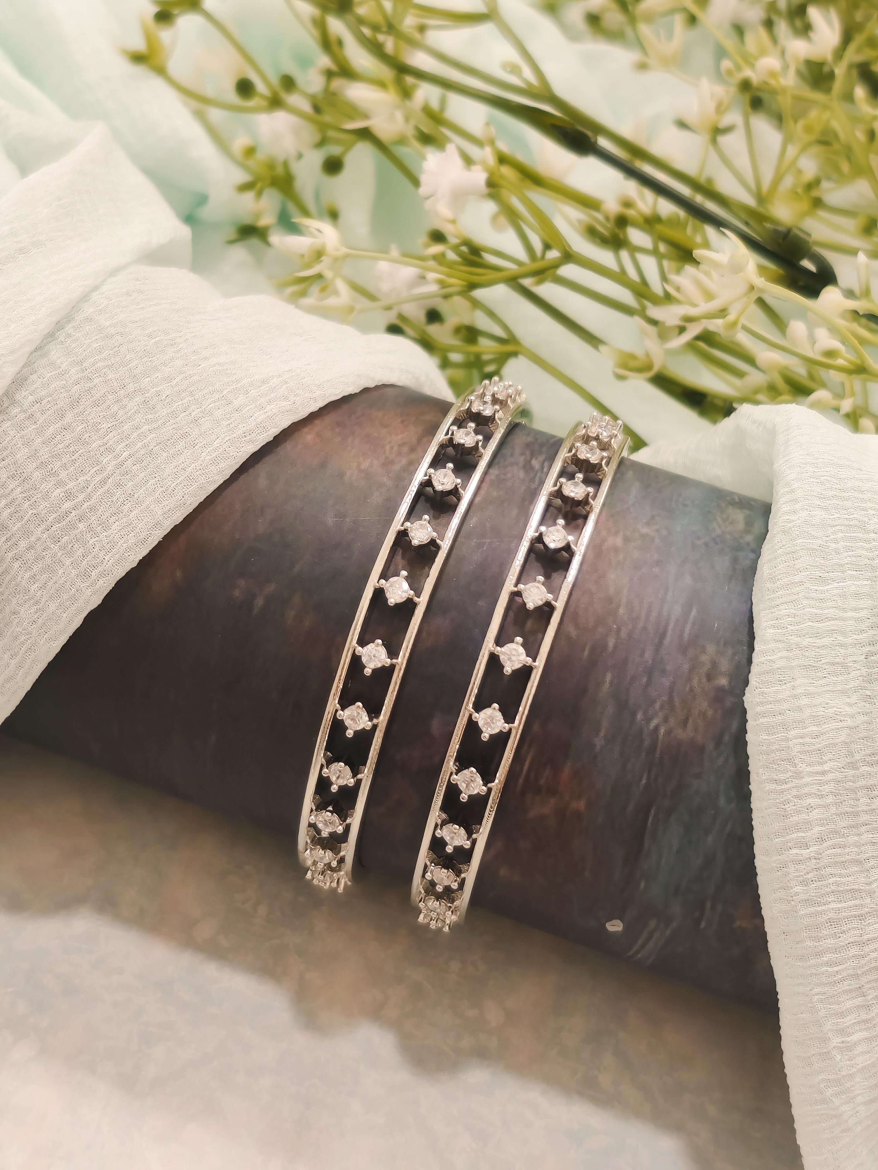 Dot CZ Bangles