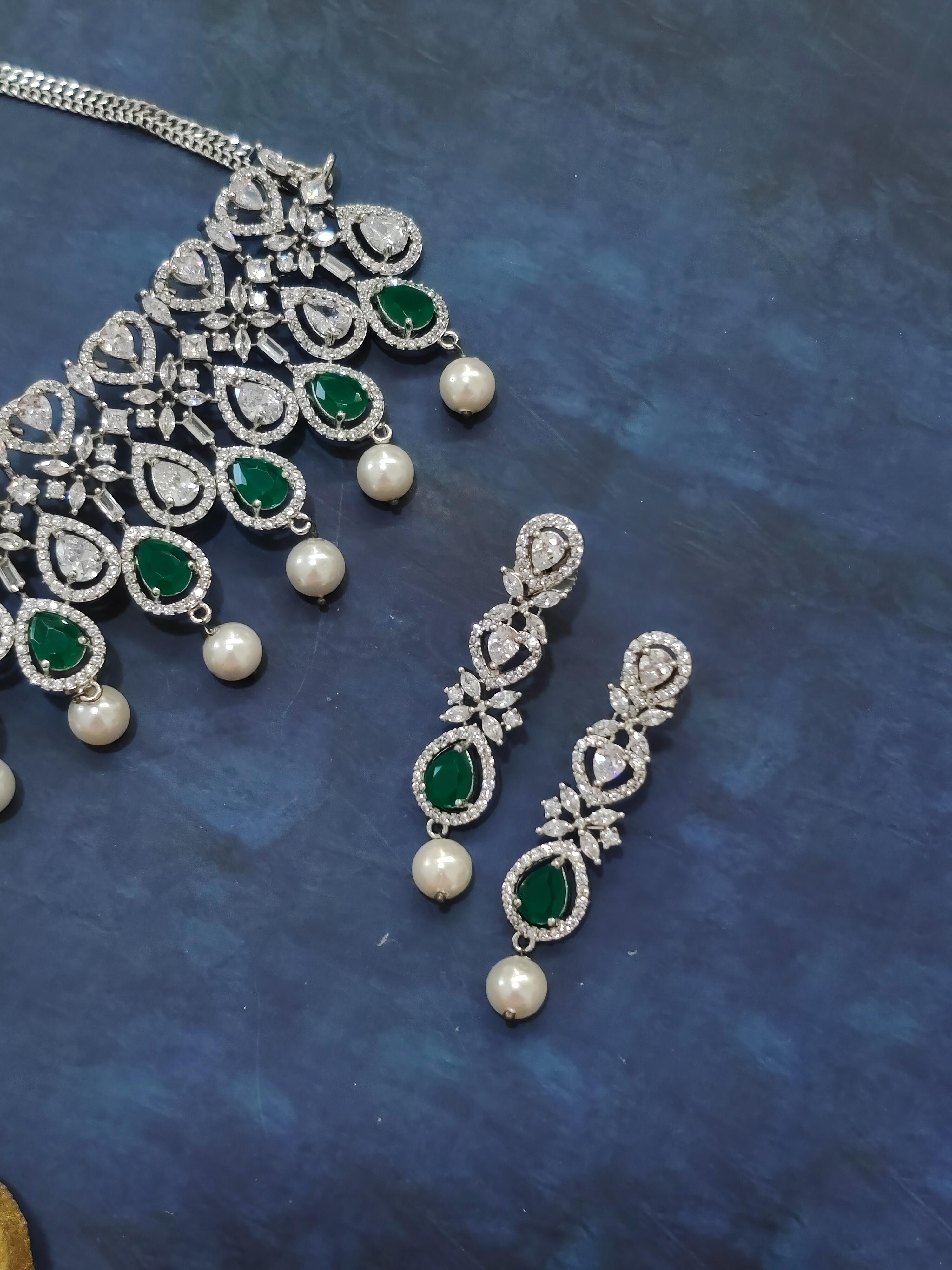 Neeraja CZ necklace