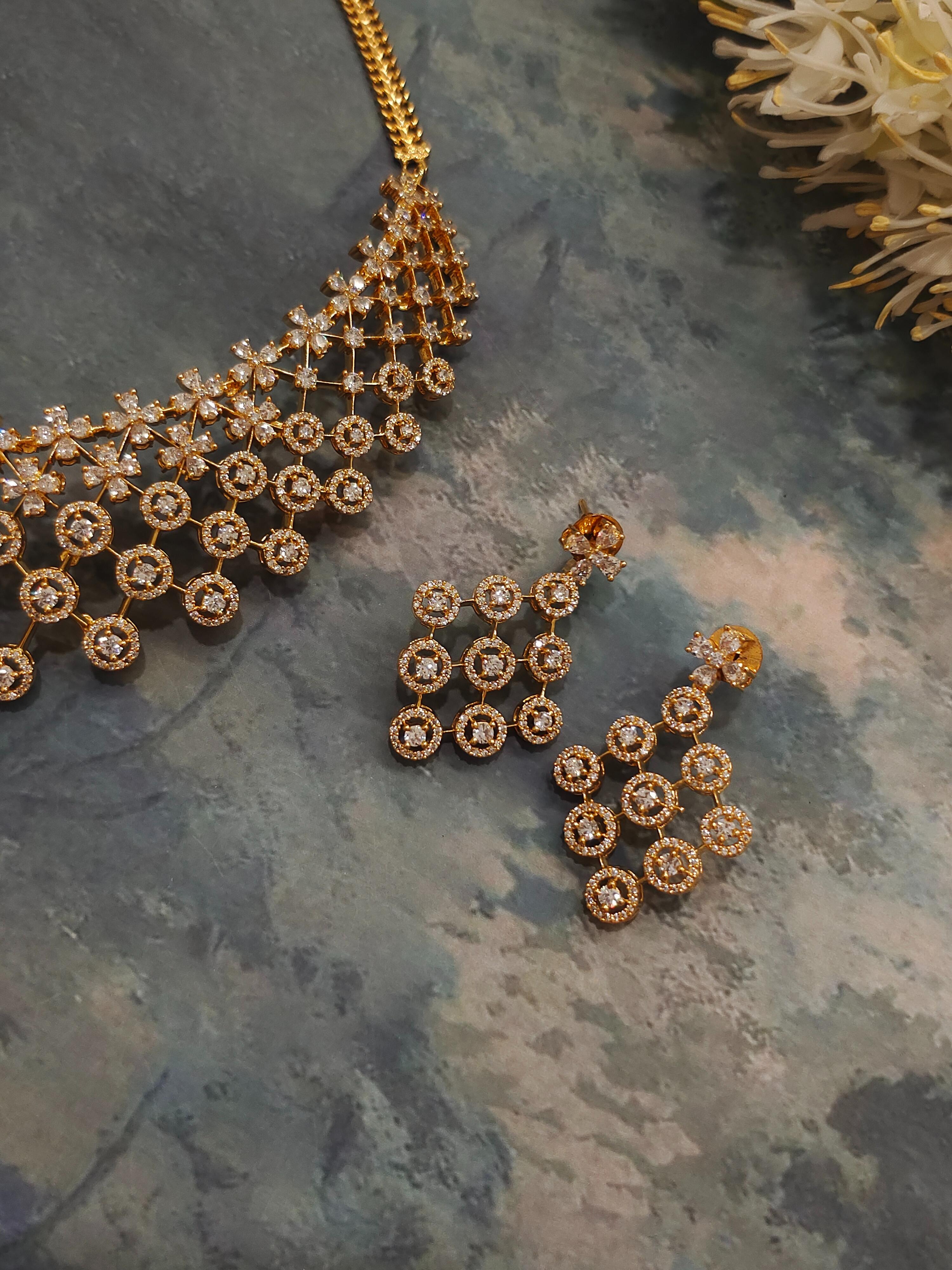 Nishita CZ Necklace