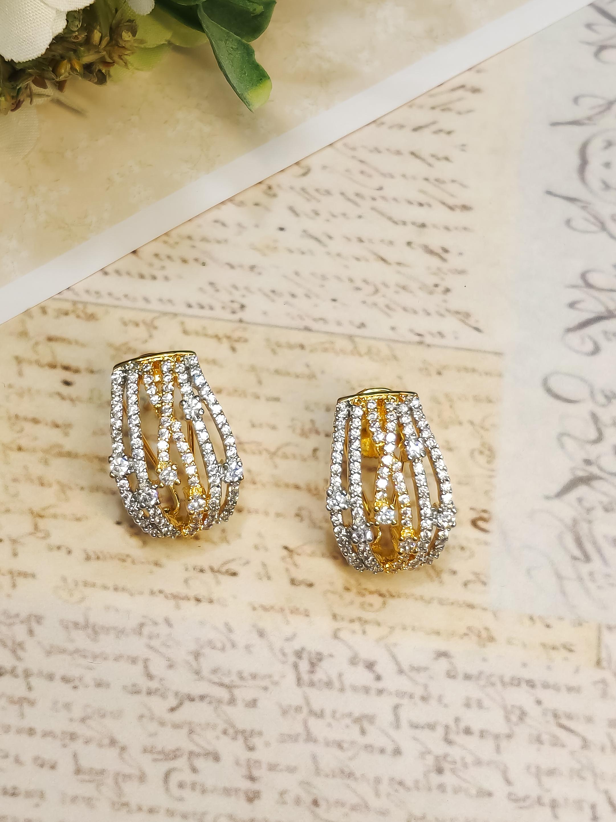 Aria CZ Earrings