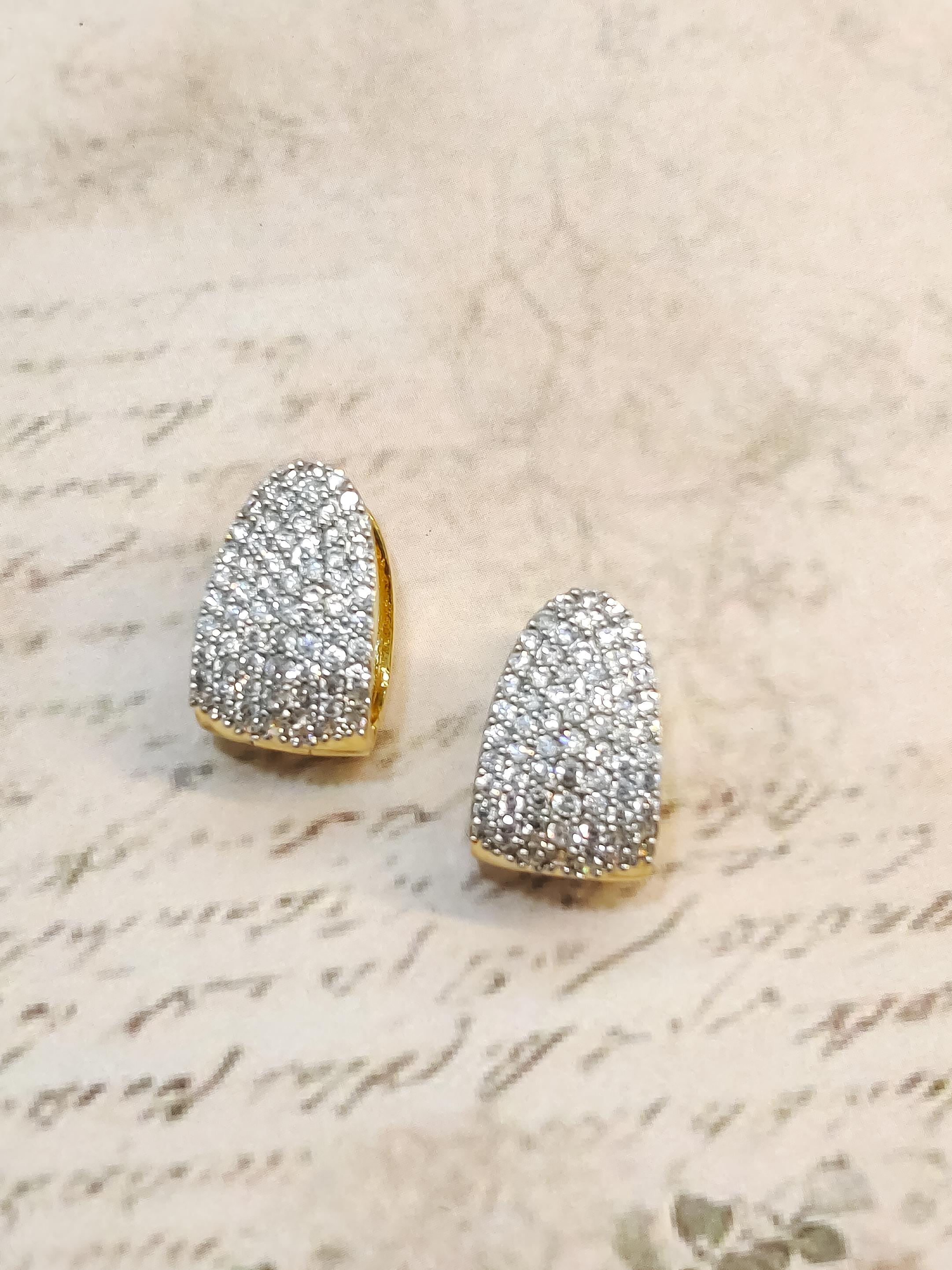 Eva CZ Stone Earrings