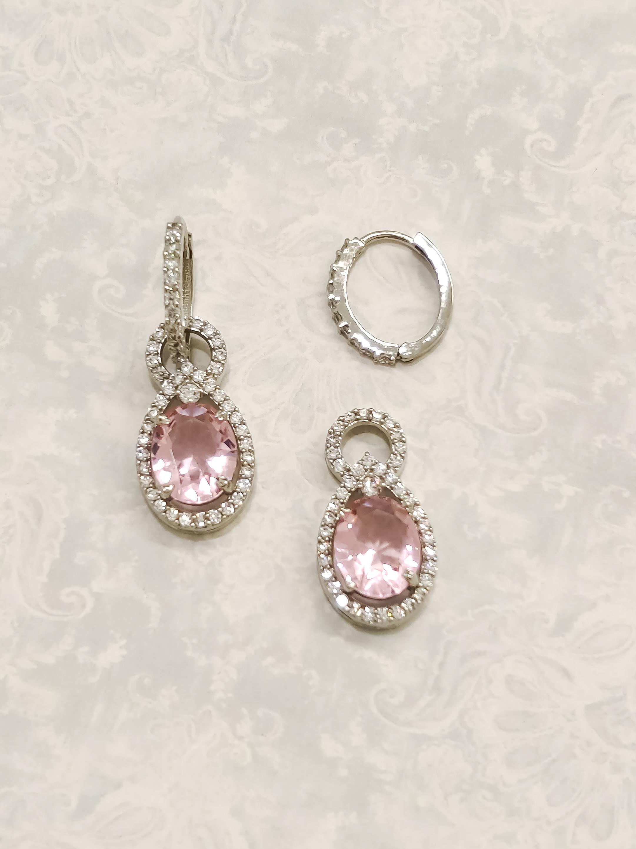 Colorful CZ Earrings