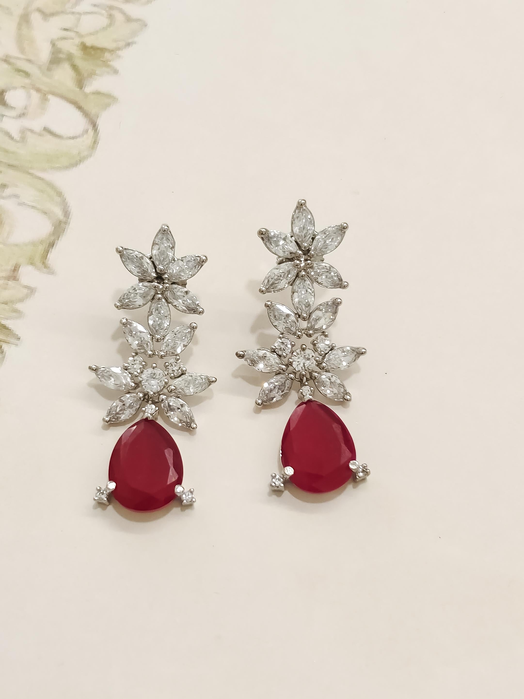 Srushti CZ Earrings