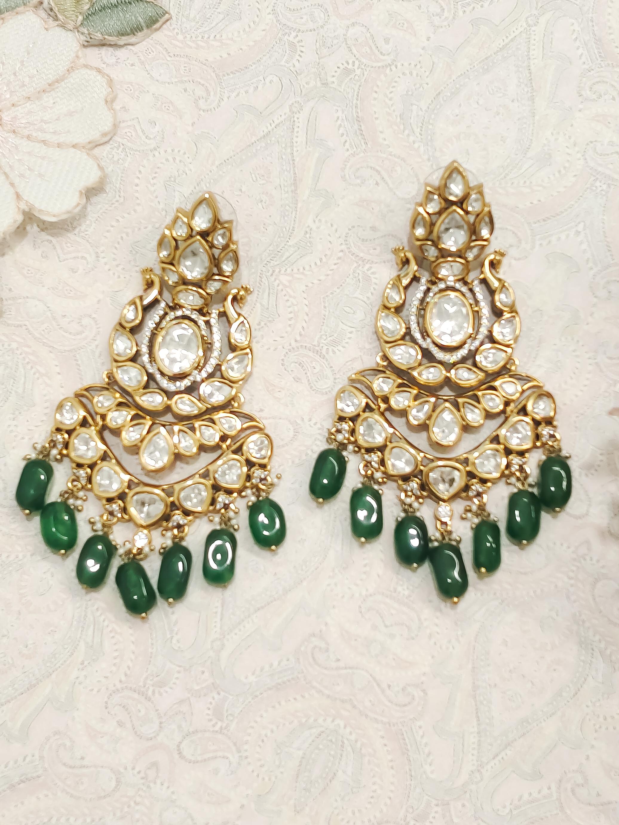 Mehek Kundan Earrings