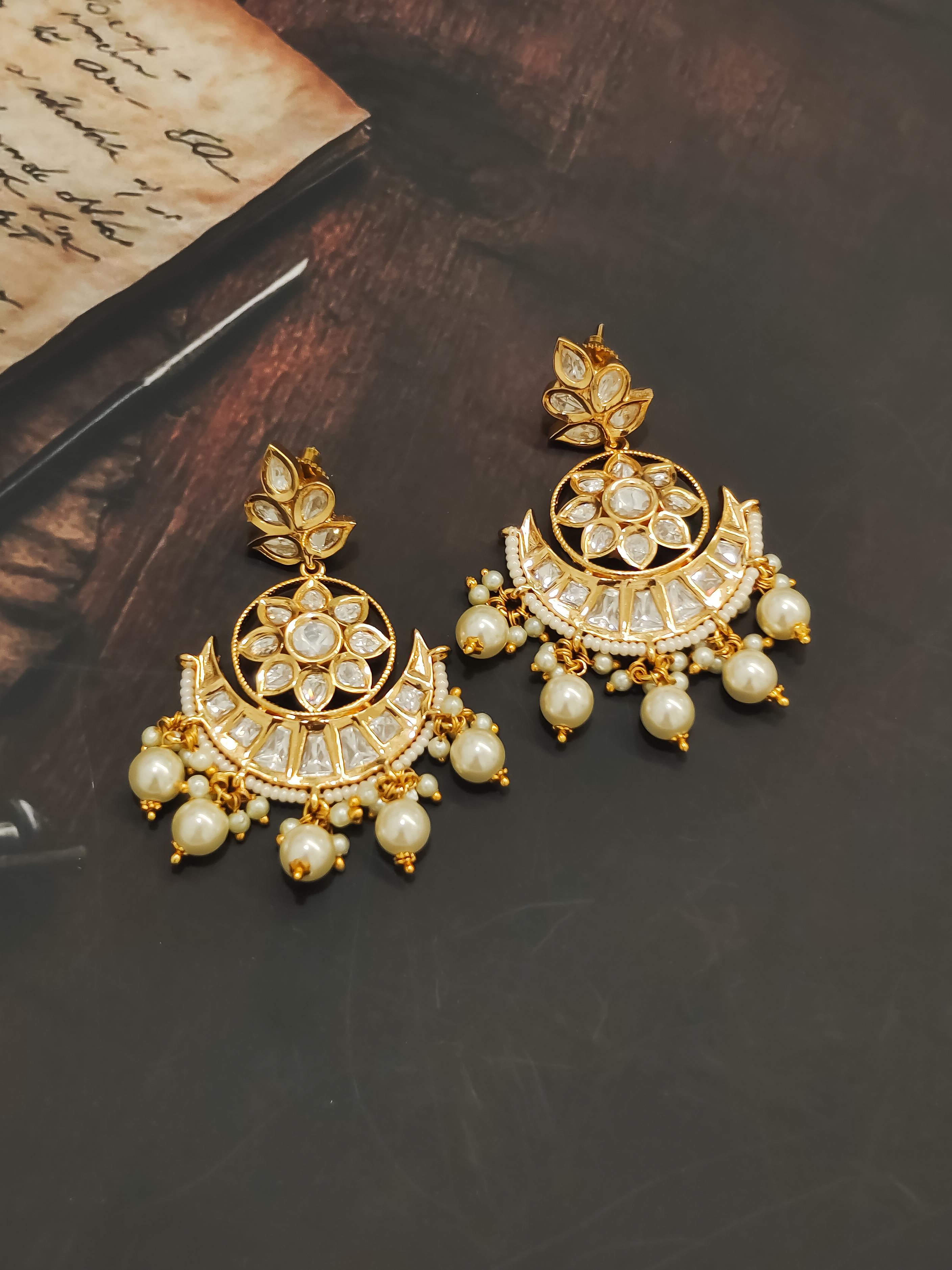 Kundan Bali Earrings