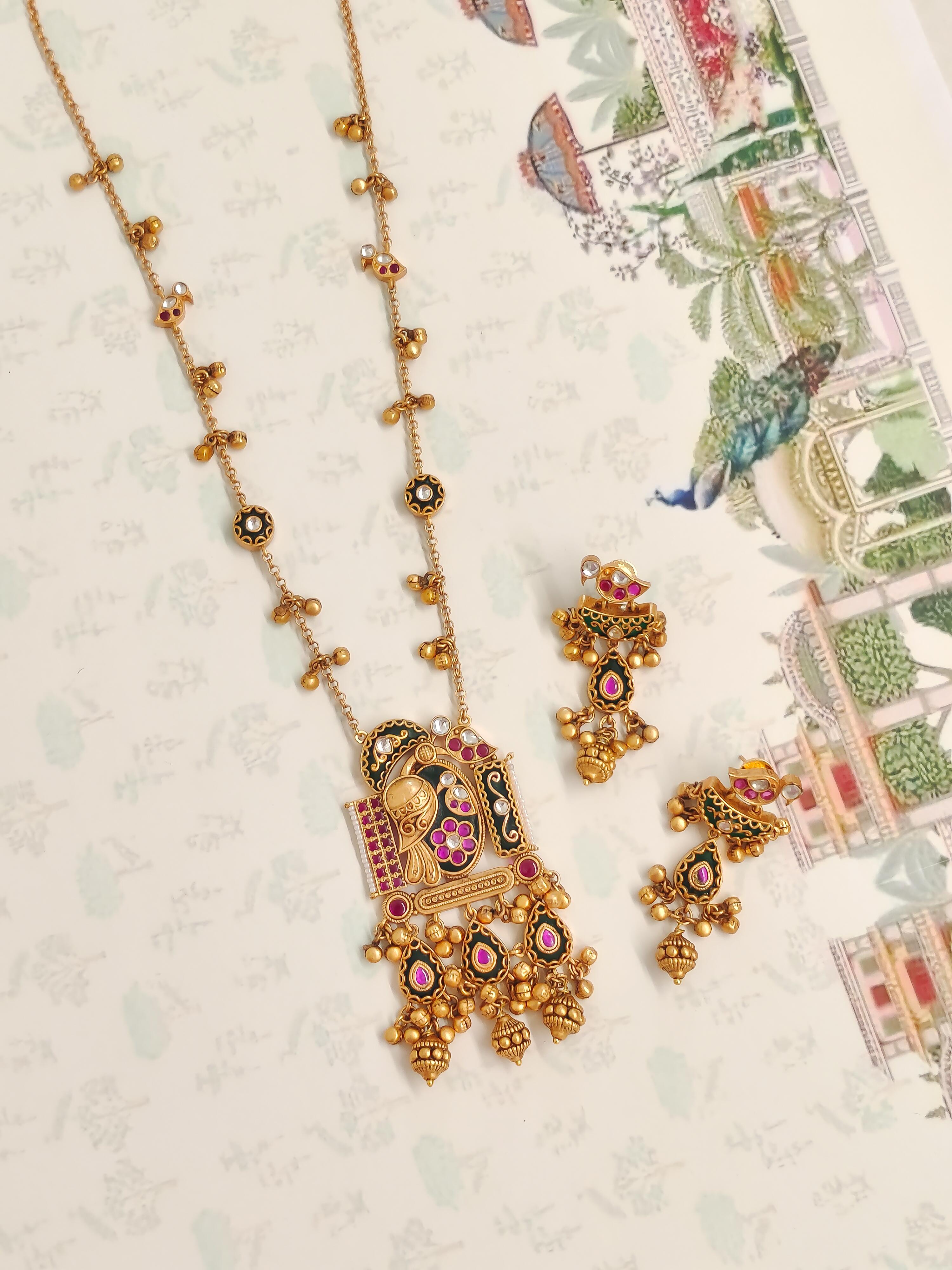Myra Temple Necklace