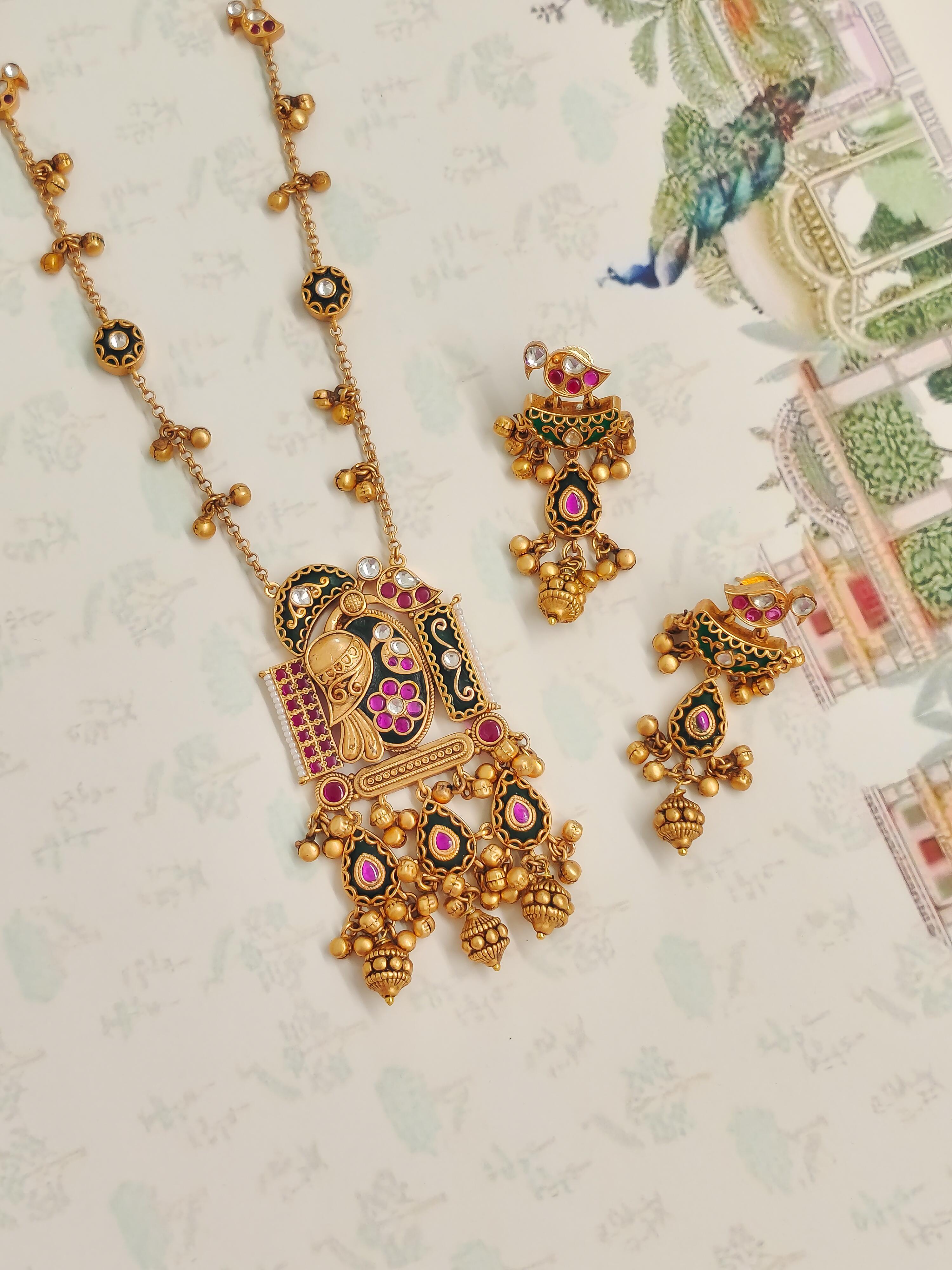 Myra Temple Necklace