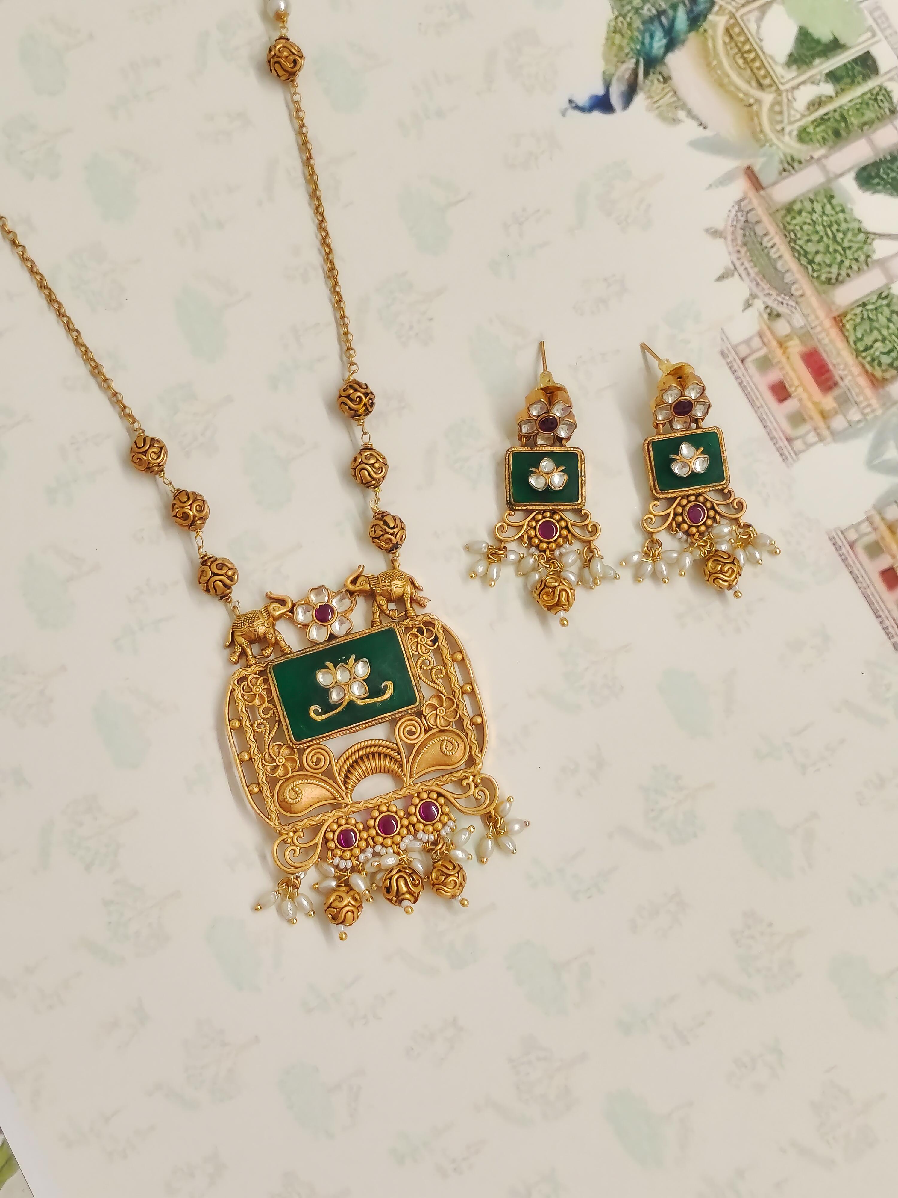 Parvati Temple Necklace