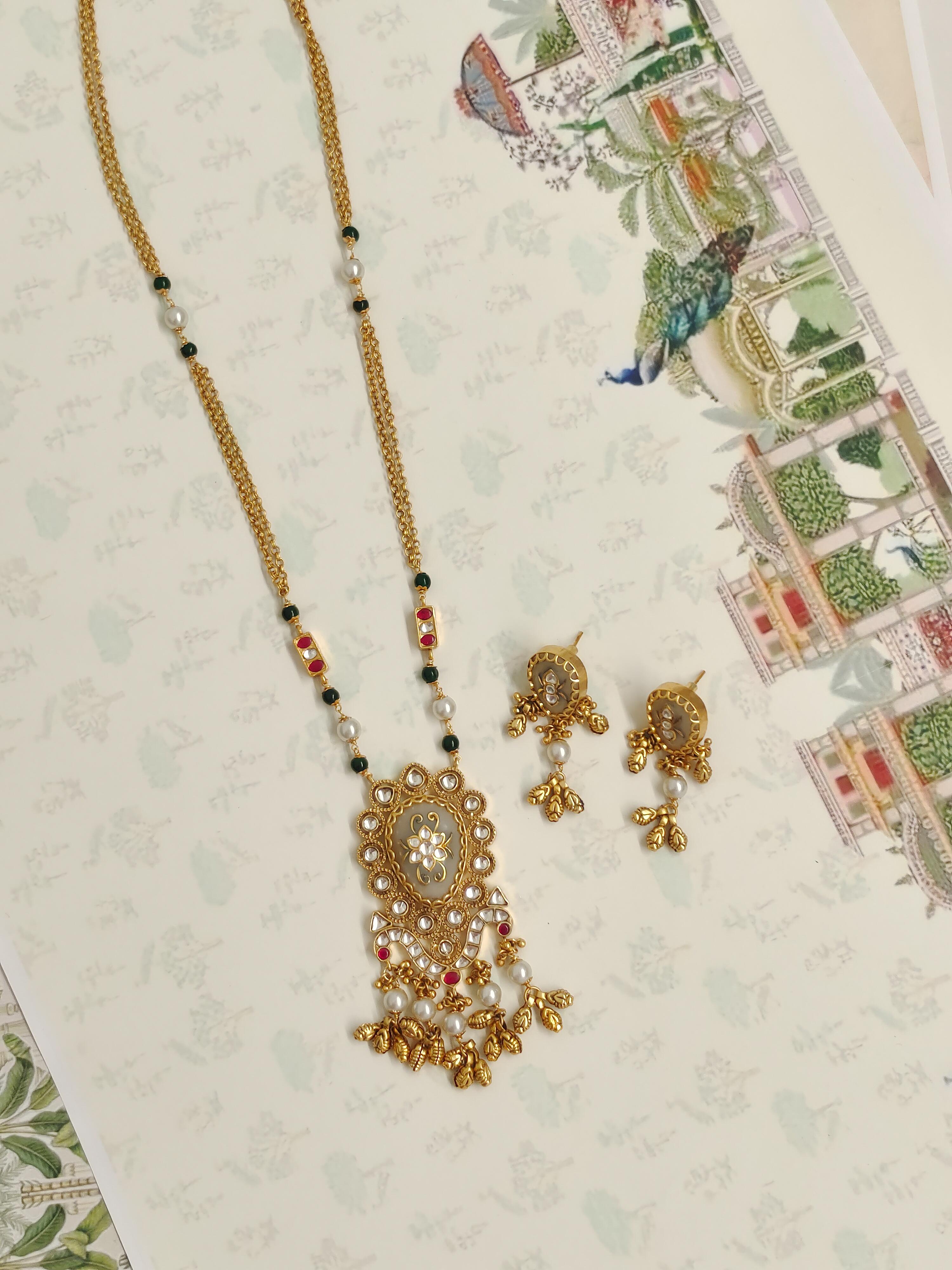 Radhika Temple Necklace