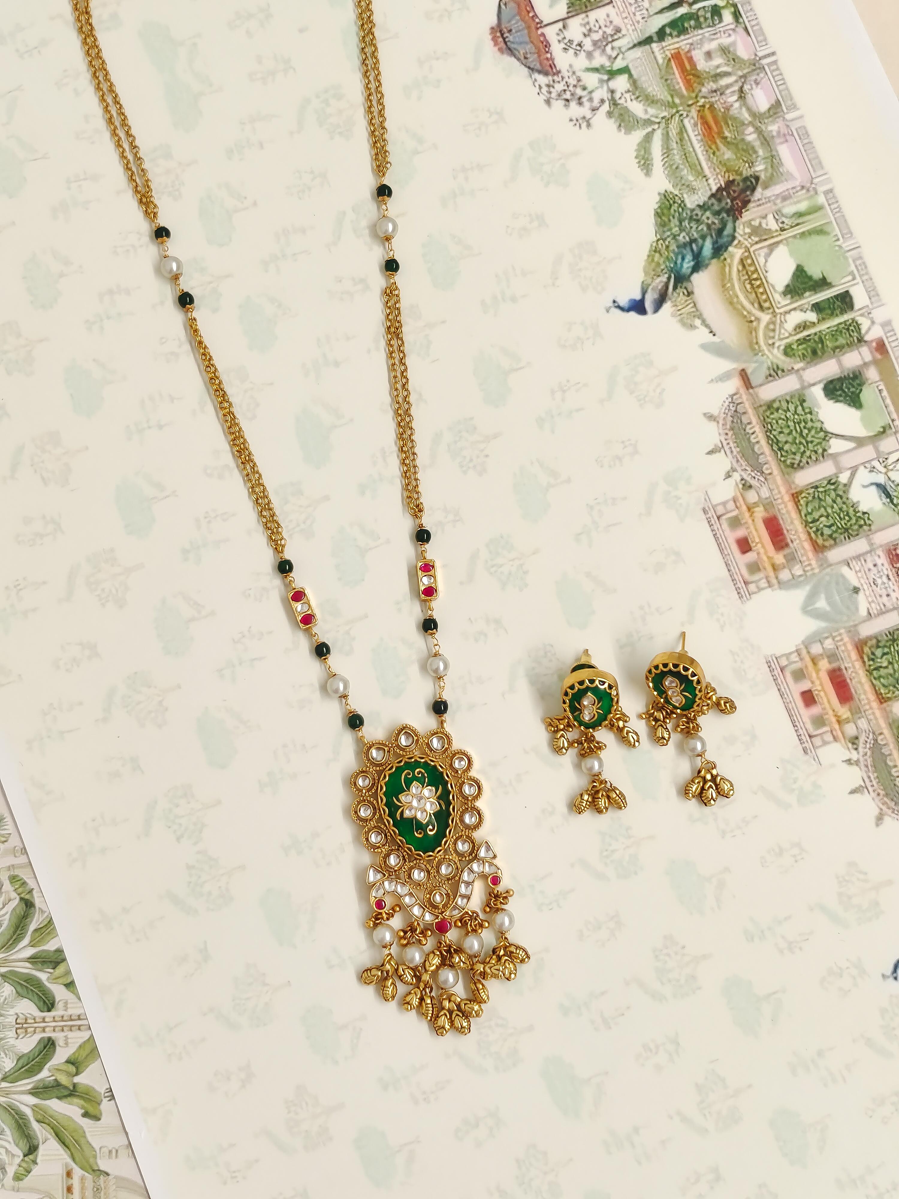 Radhika Temple Necklace