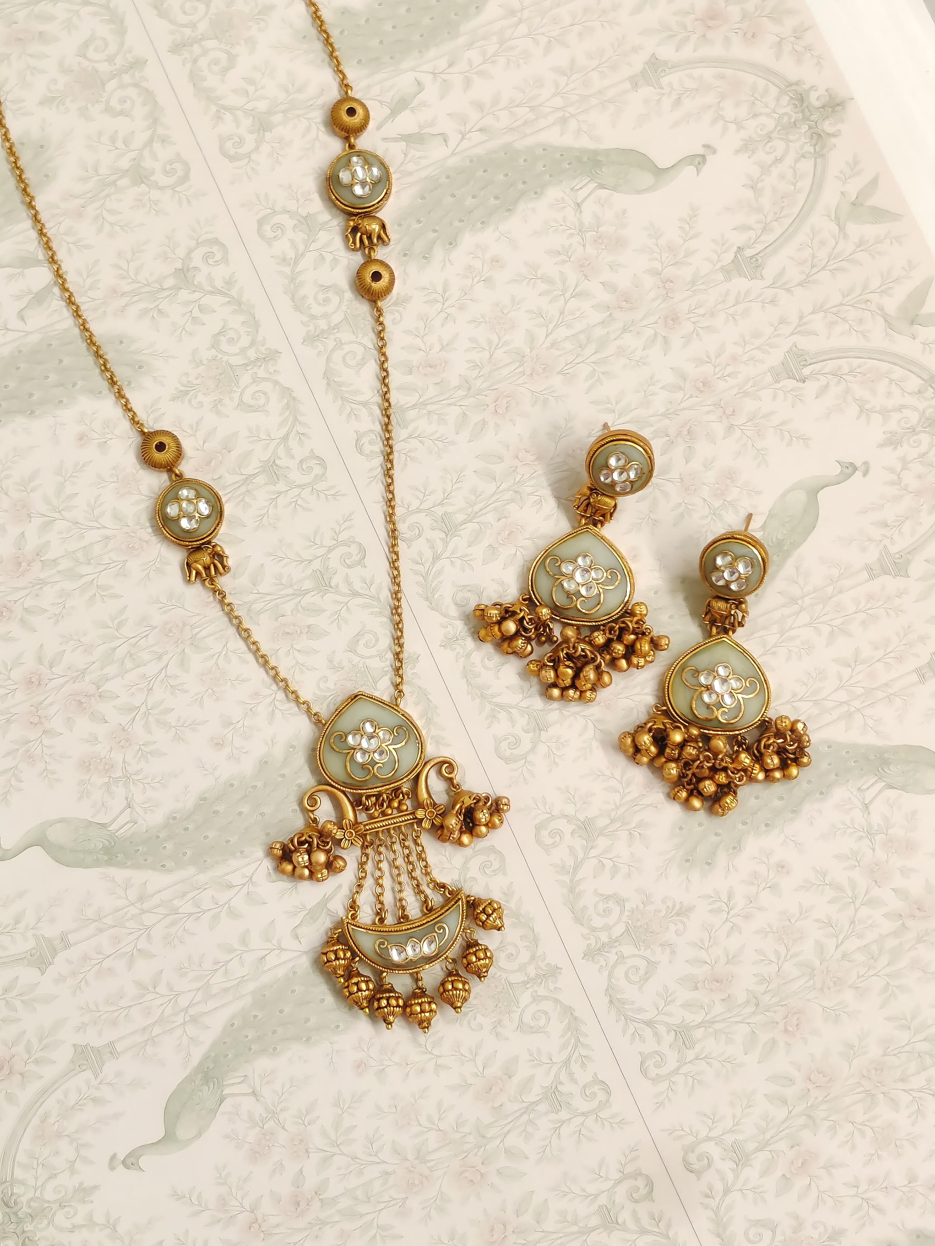 Charvi Temple Necklace