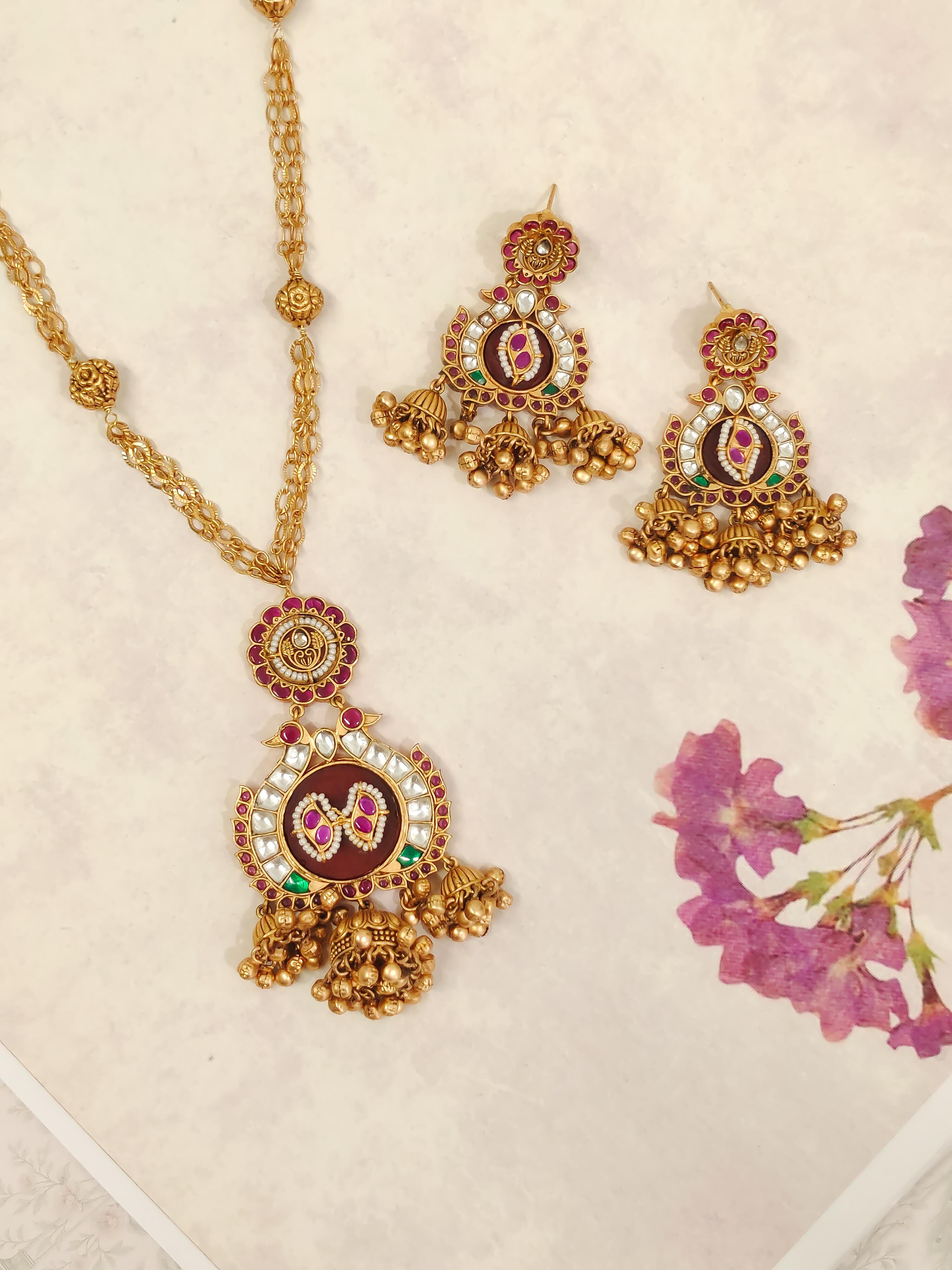 Shreya Temple Necklace