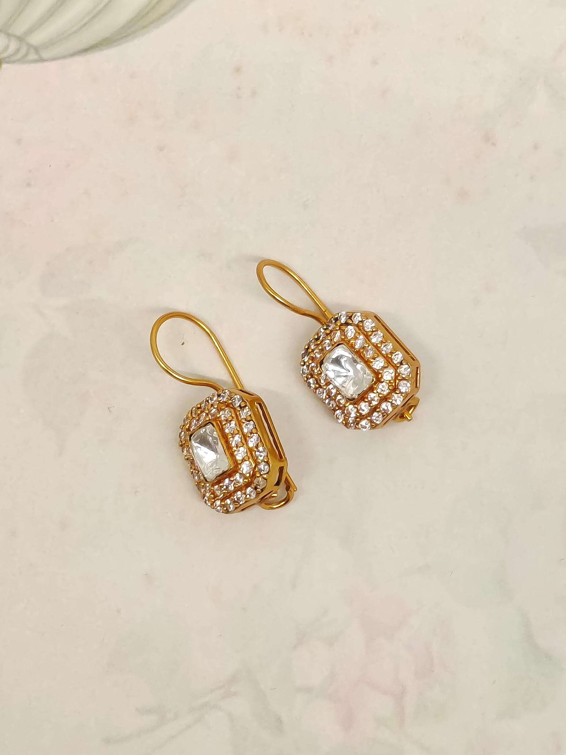 Kaya Kundan Earrings