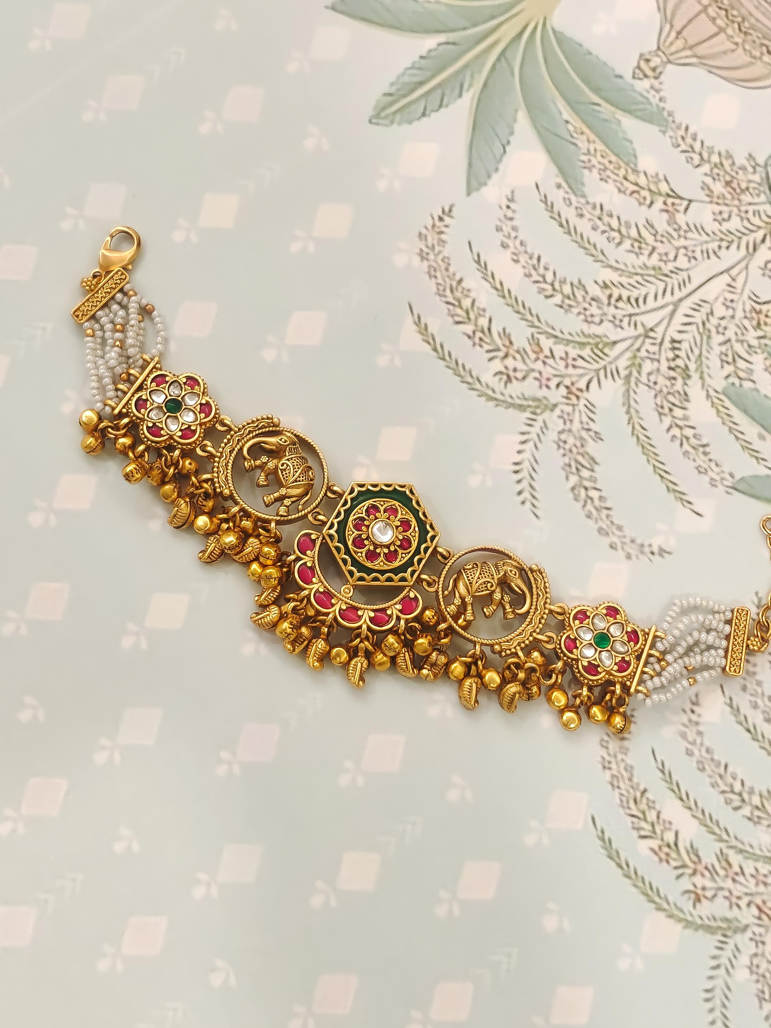 Krisha Temple Bracelet